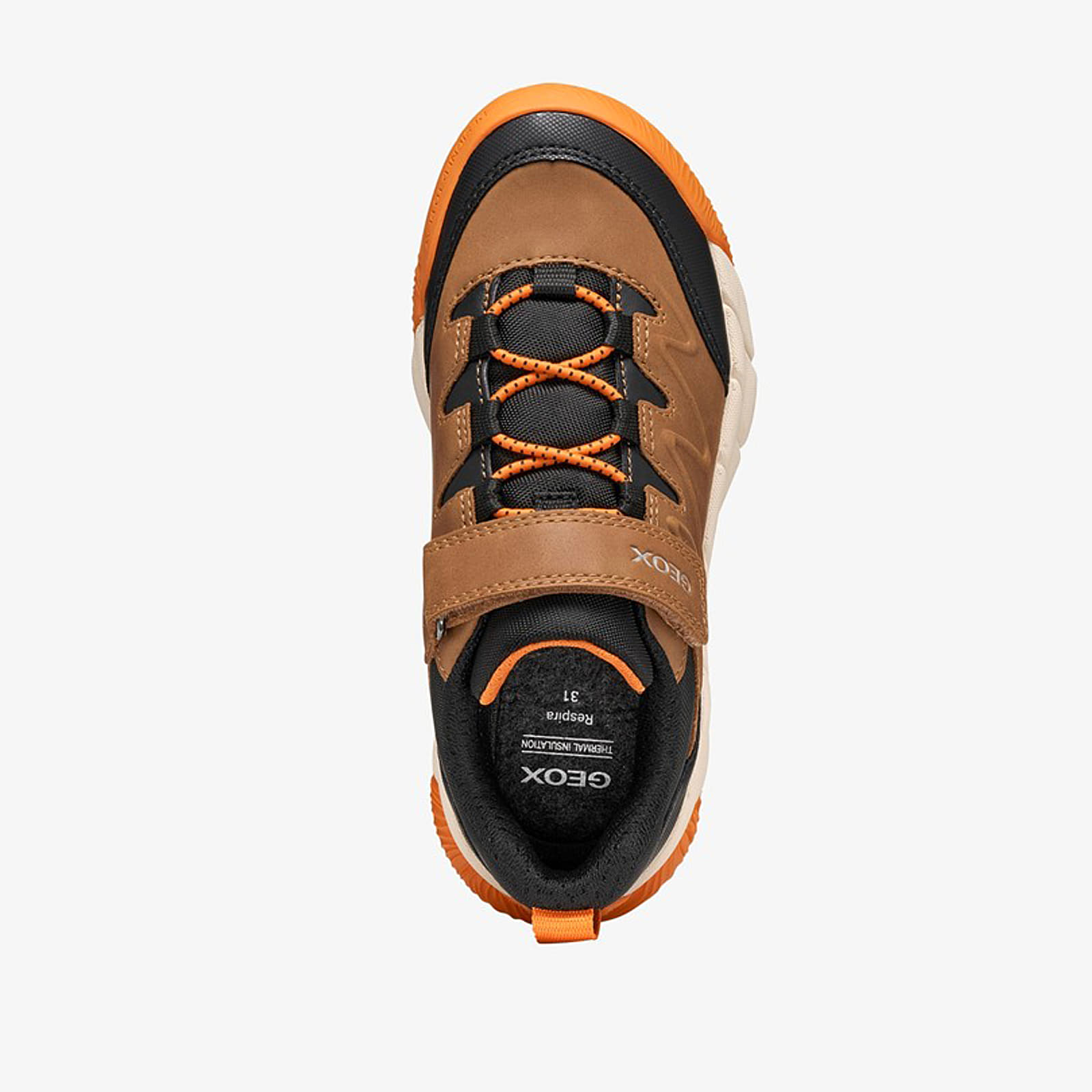 Dětské tenisky a boty Geox Kids Flexyper Pro B Brown