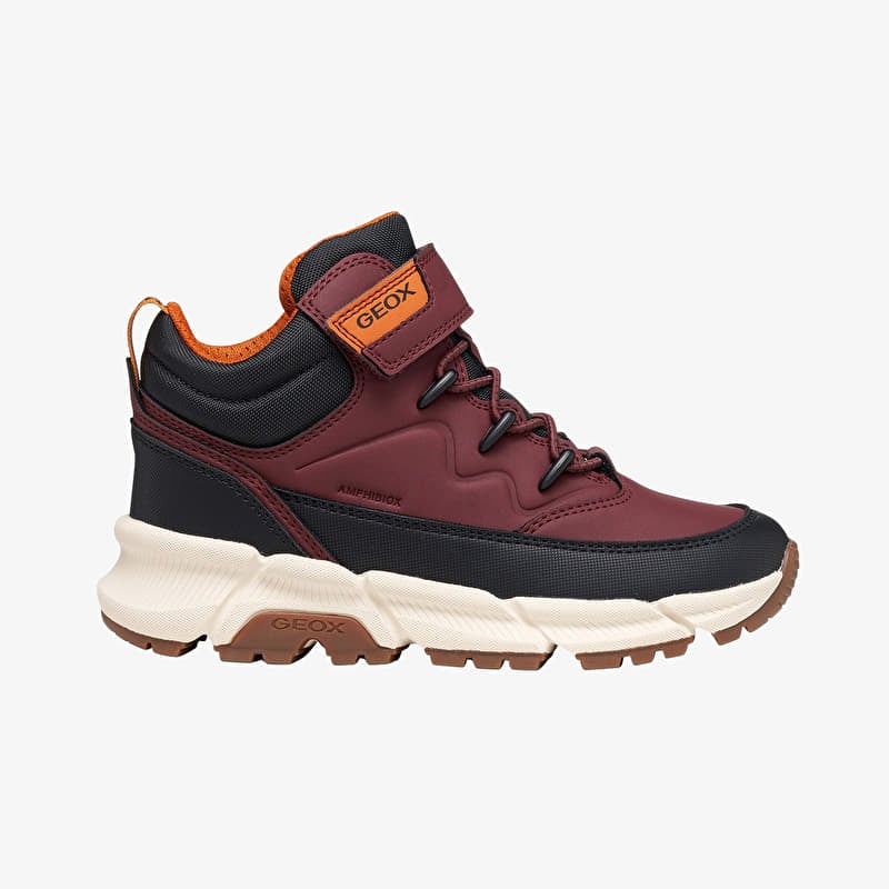 Geox Kids Flexyper Plus Burgundy