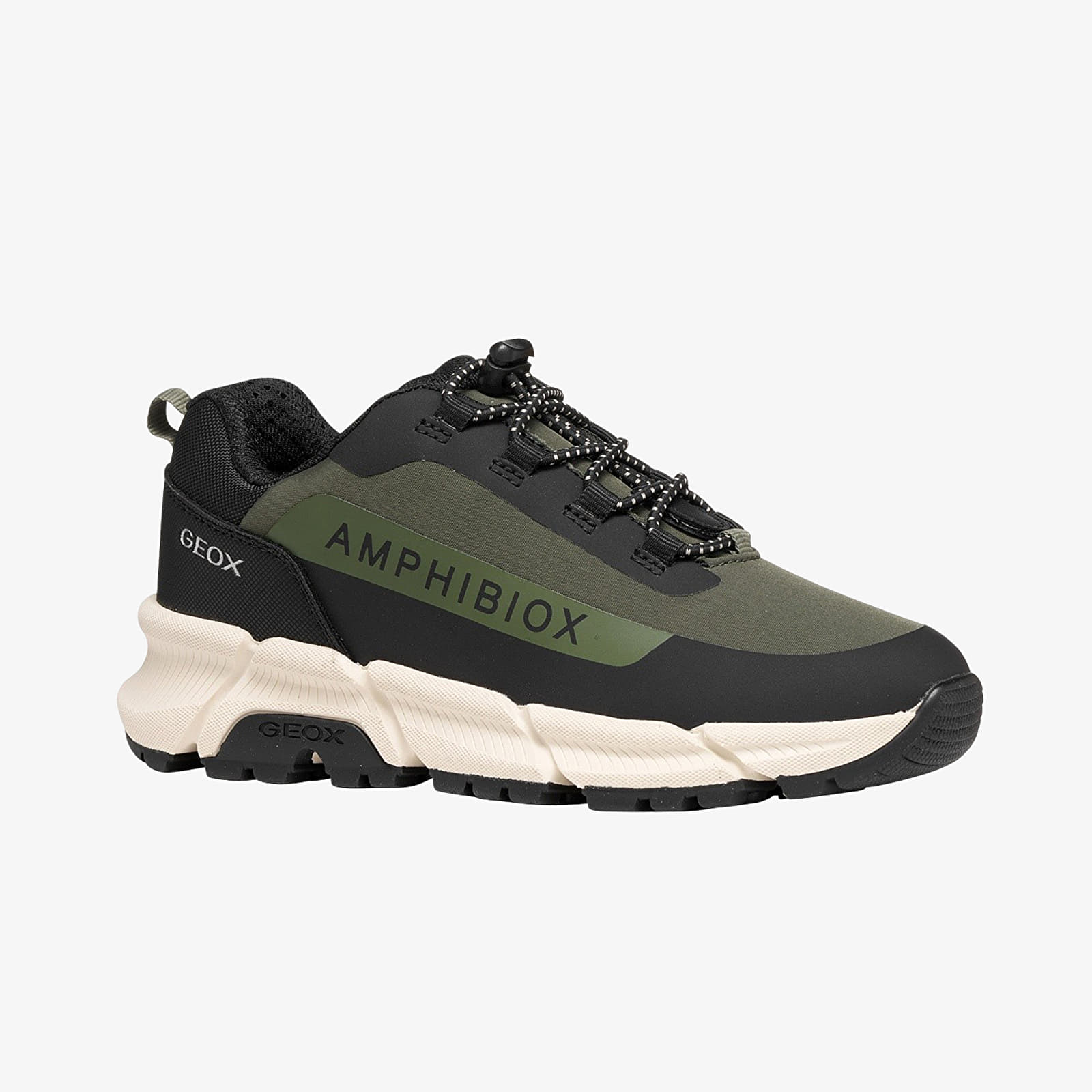 Bērnu kedas un apavi Geox Kids Flexyper Plus Khaki