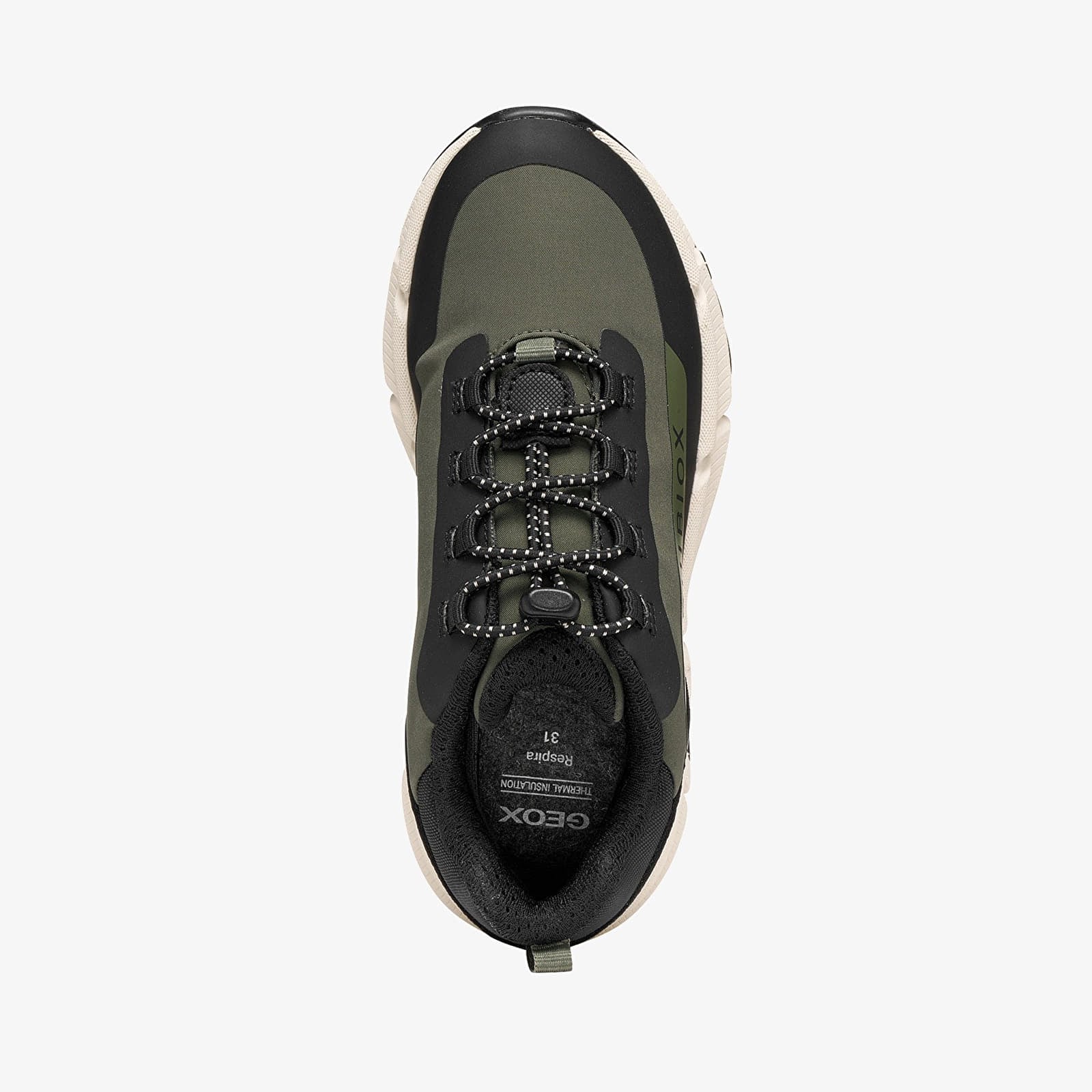 Bērnu kedas un apavi Geox Kids Flexyper Plus Khaki