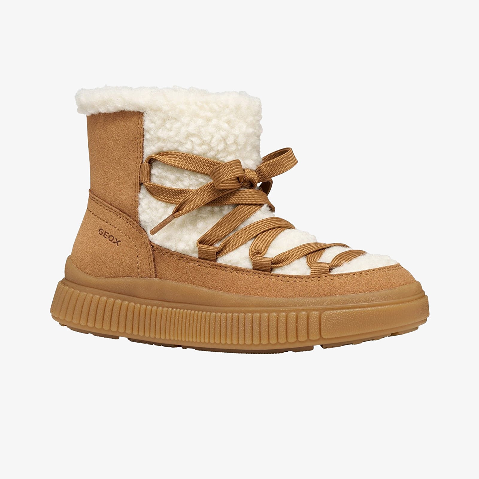 Sneaker und Schuhe für Kinder Geox Kids Laquinny Dark Brown