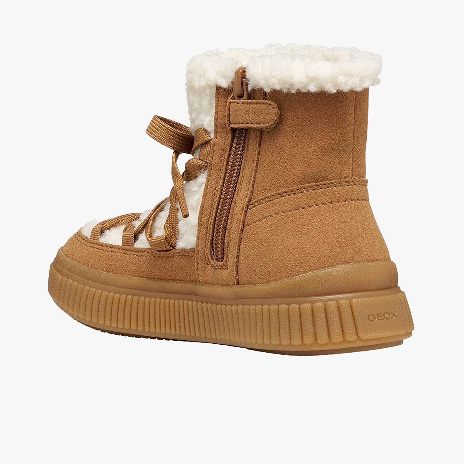 Sneaker und Schuhe für Kinder Geox Kids Laquinny Dark Brown