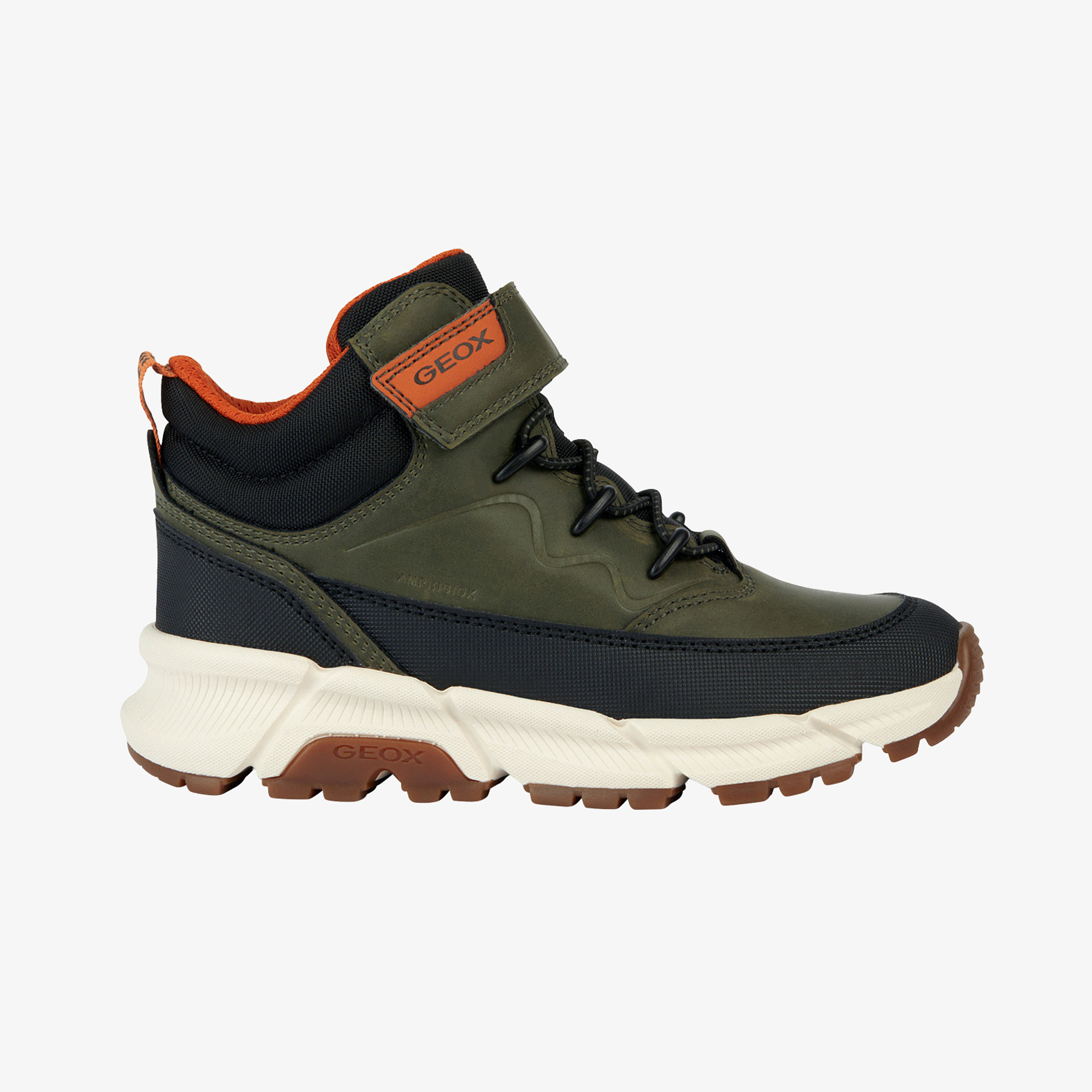 Geox Kids Flexyper Plus Khaki 39
