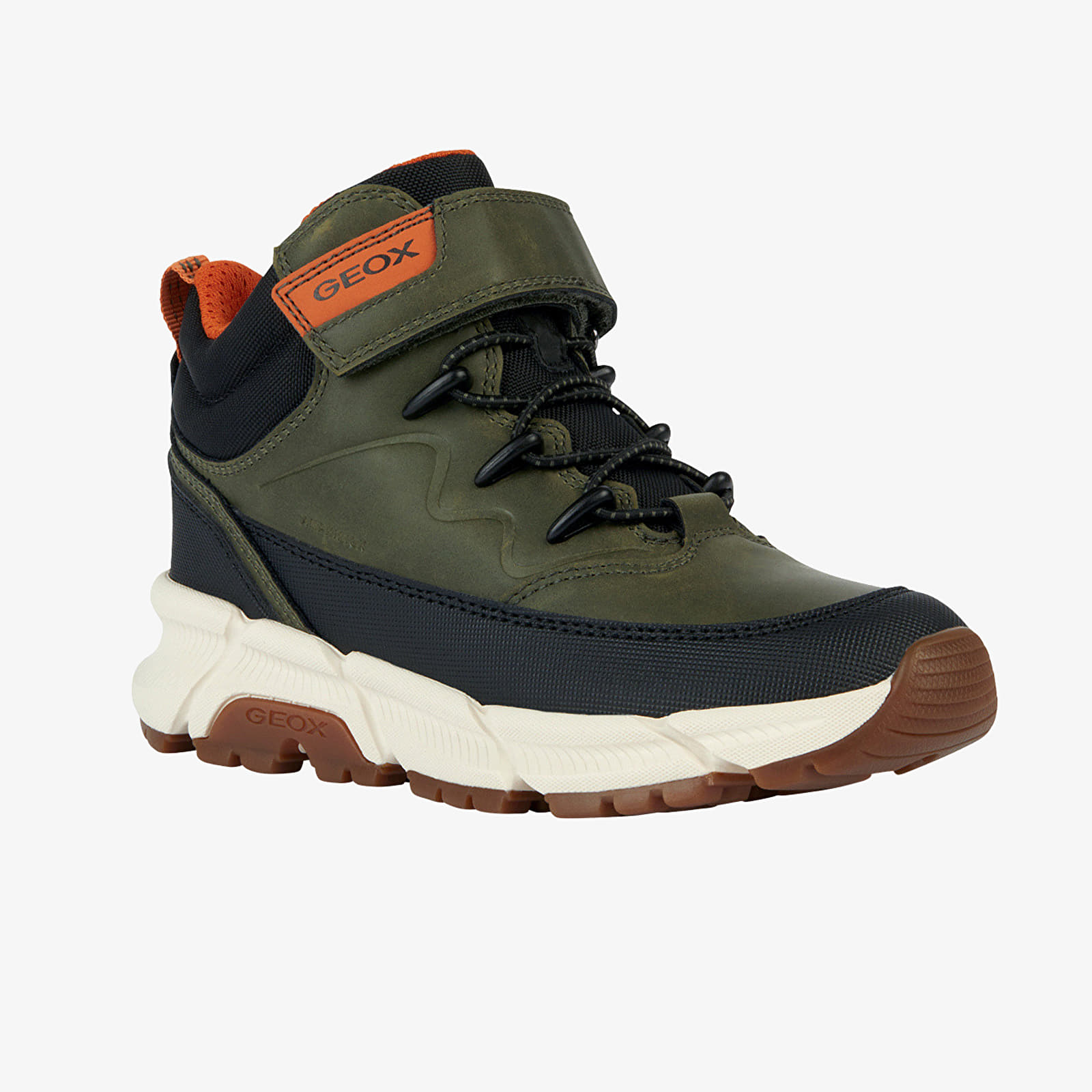 Bērnu kedas un apavi Geox Kids Flexyper Plus Khaki