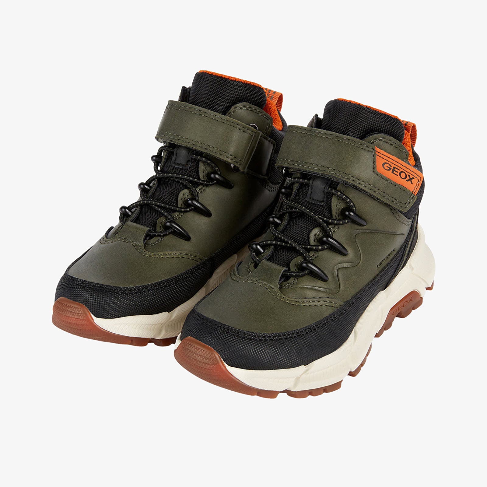 Bērnu kedas un apavi Geox Kids Flexyper Plus Khaki