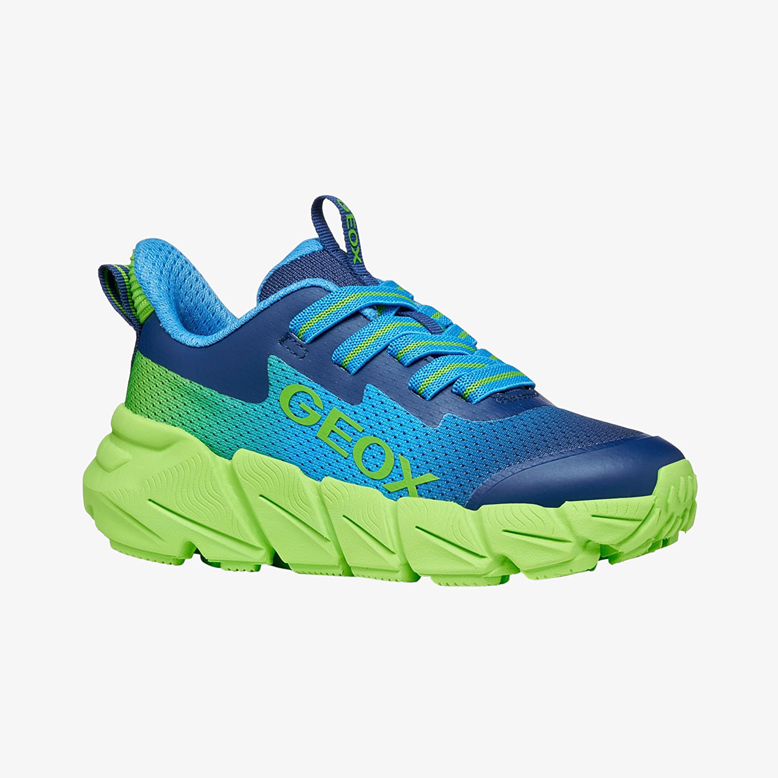 Chaussures et baskets enfants Geox Kids Flexyper Fast Dark Blue