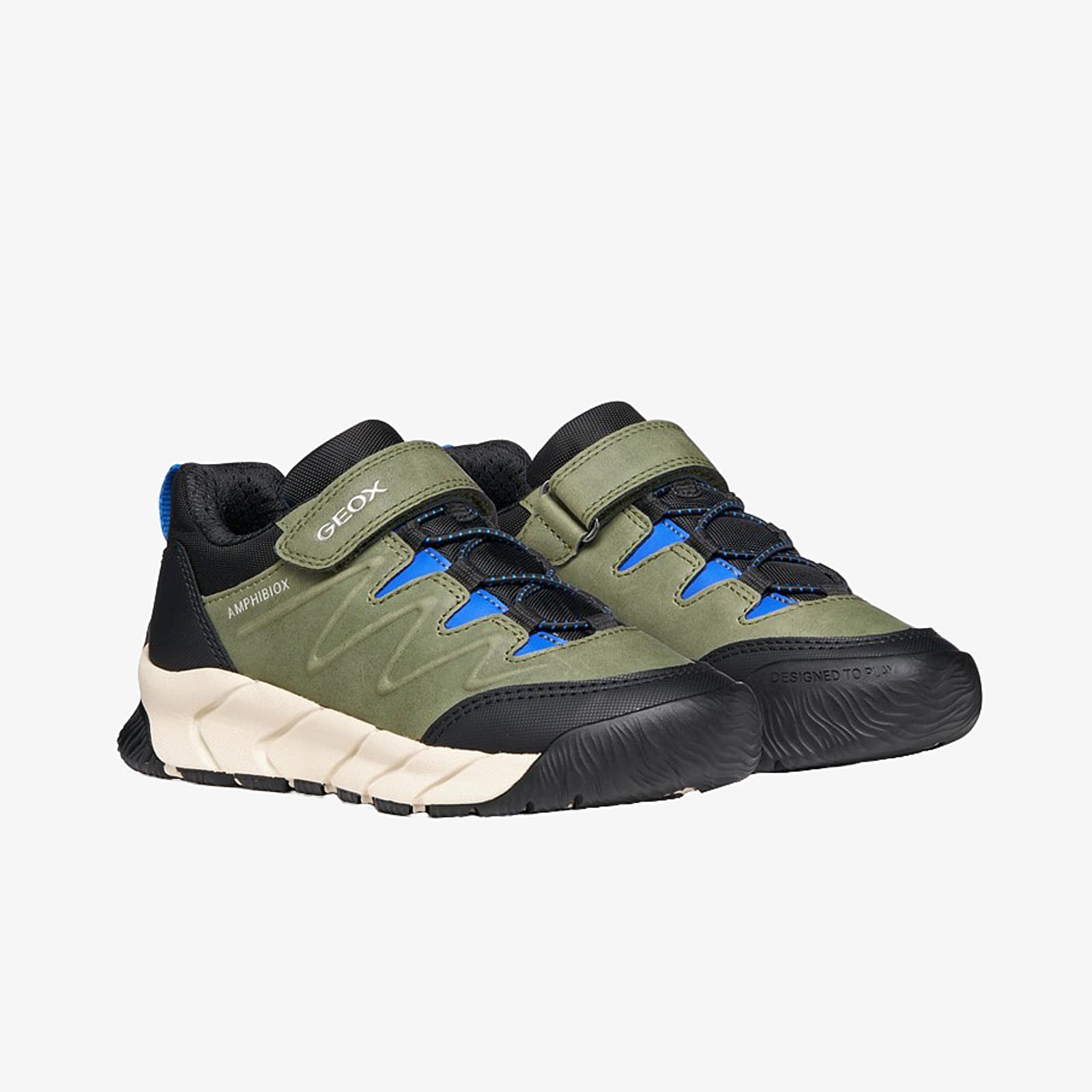 Sneaker und Schuhe für Kinder Geox Kids Flexyper Pro B Khaki