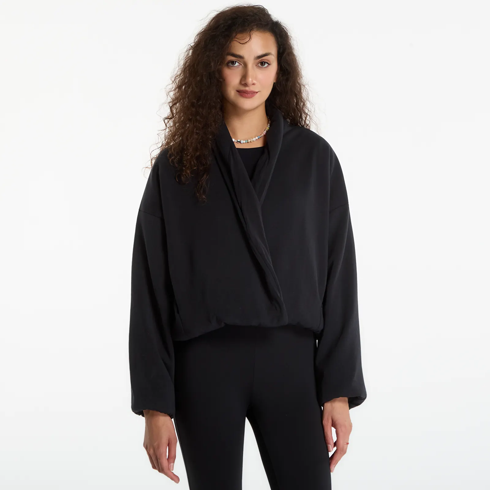Vestes  Nike 24.7 ImpossiblySoft Plush Therma-FIT Shawl Jacket Black/ Dk Smoke Grey