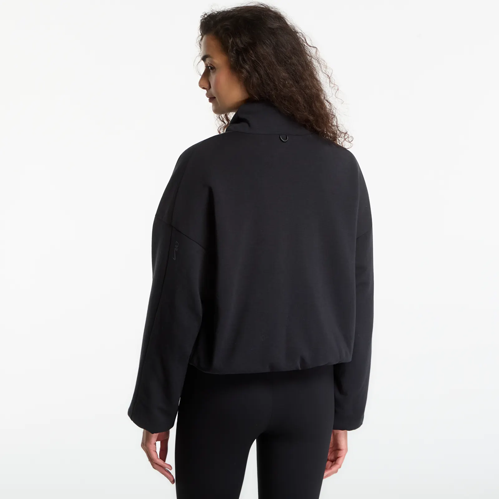 Vestes  Nike 24.7 ImpossiblySoft Plush Therma-FIT Shawl Jacket Black/ Dk Smoke Grey