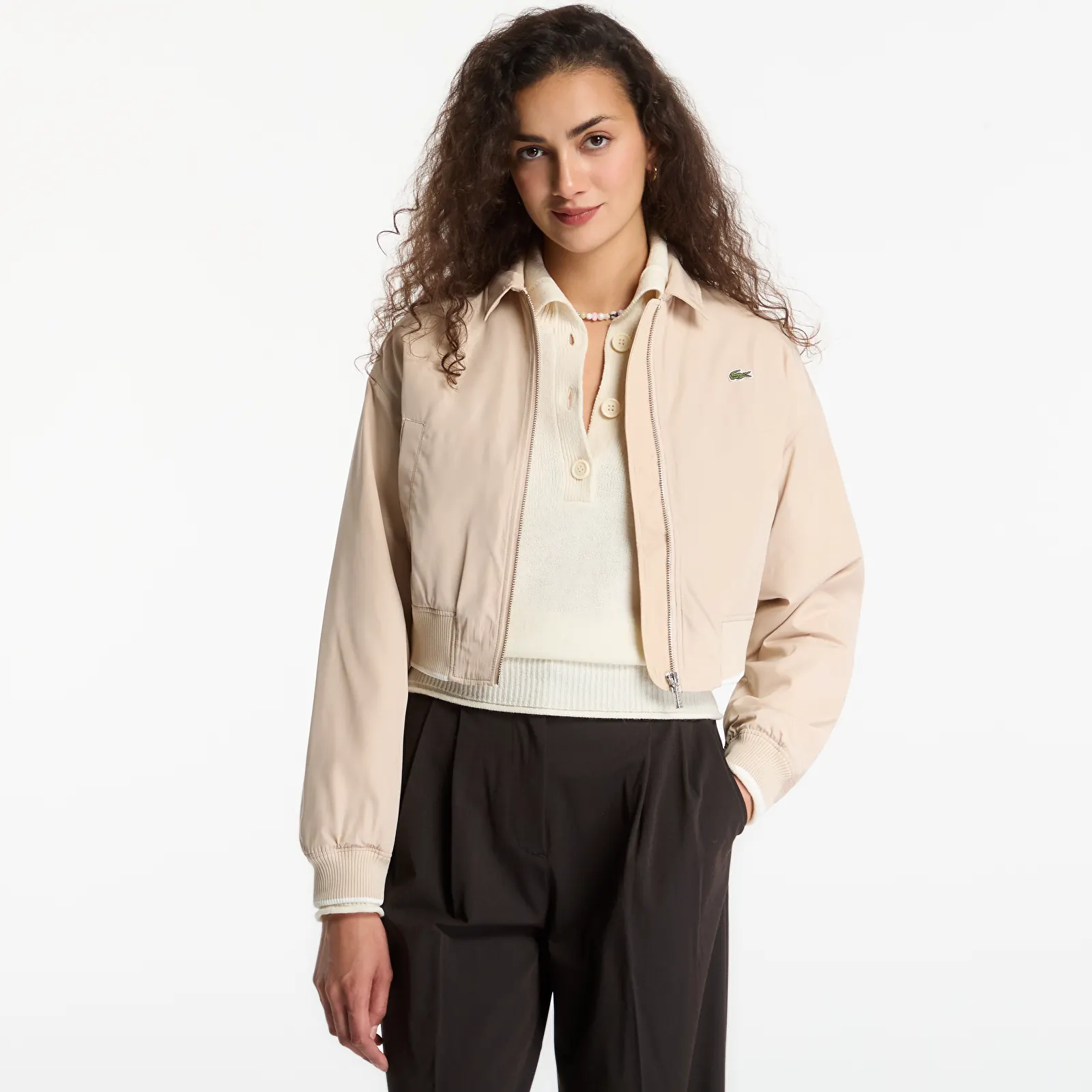 Vestes  Lacoste Bombers & Varsities Sisal