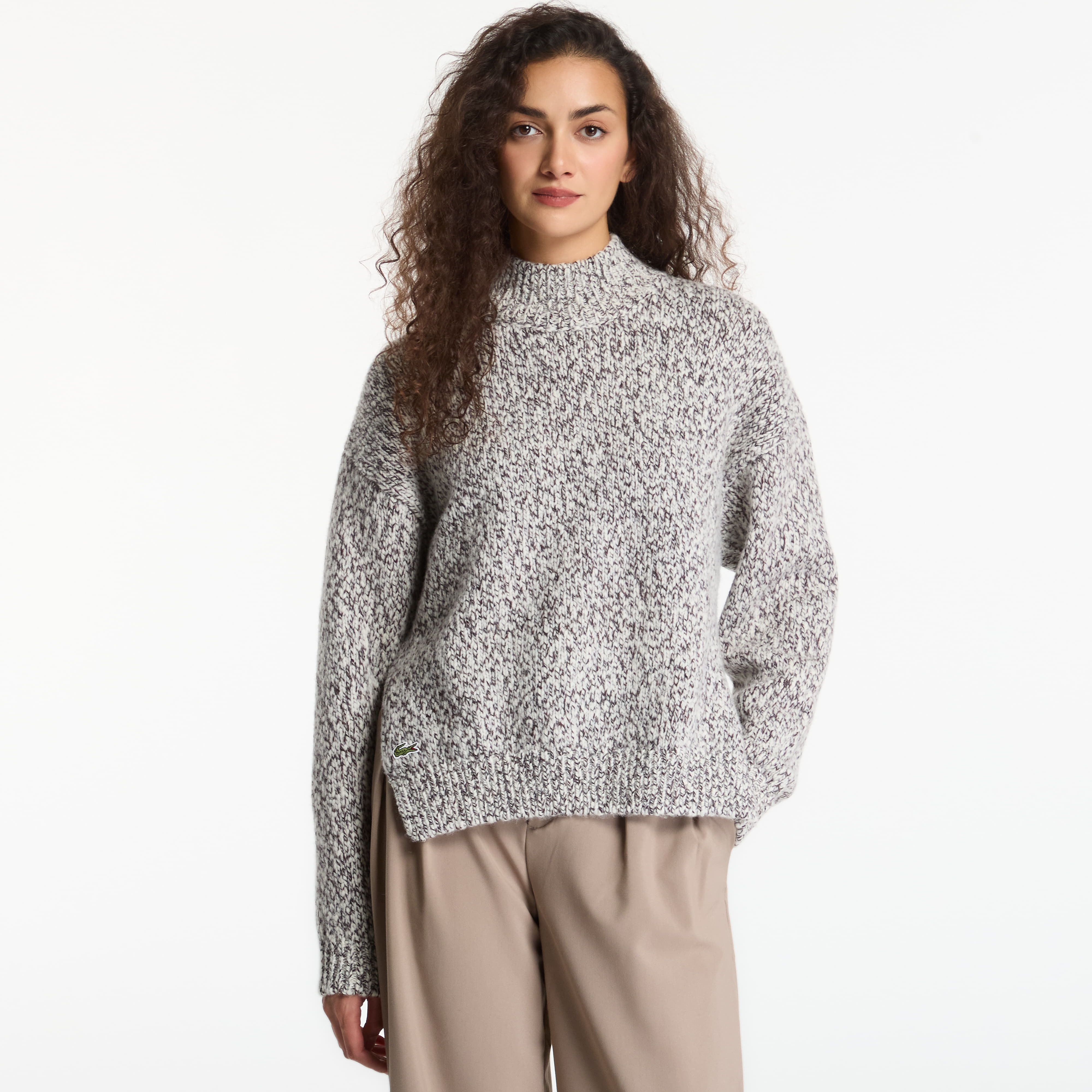 Пуловер Lacoste Turtleneck Sweaters Lapland/Oxalis-Black 40