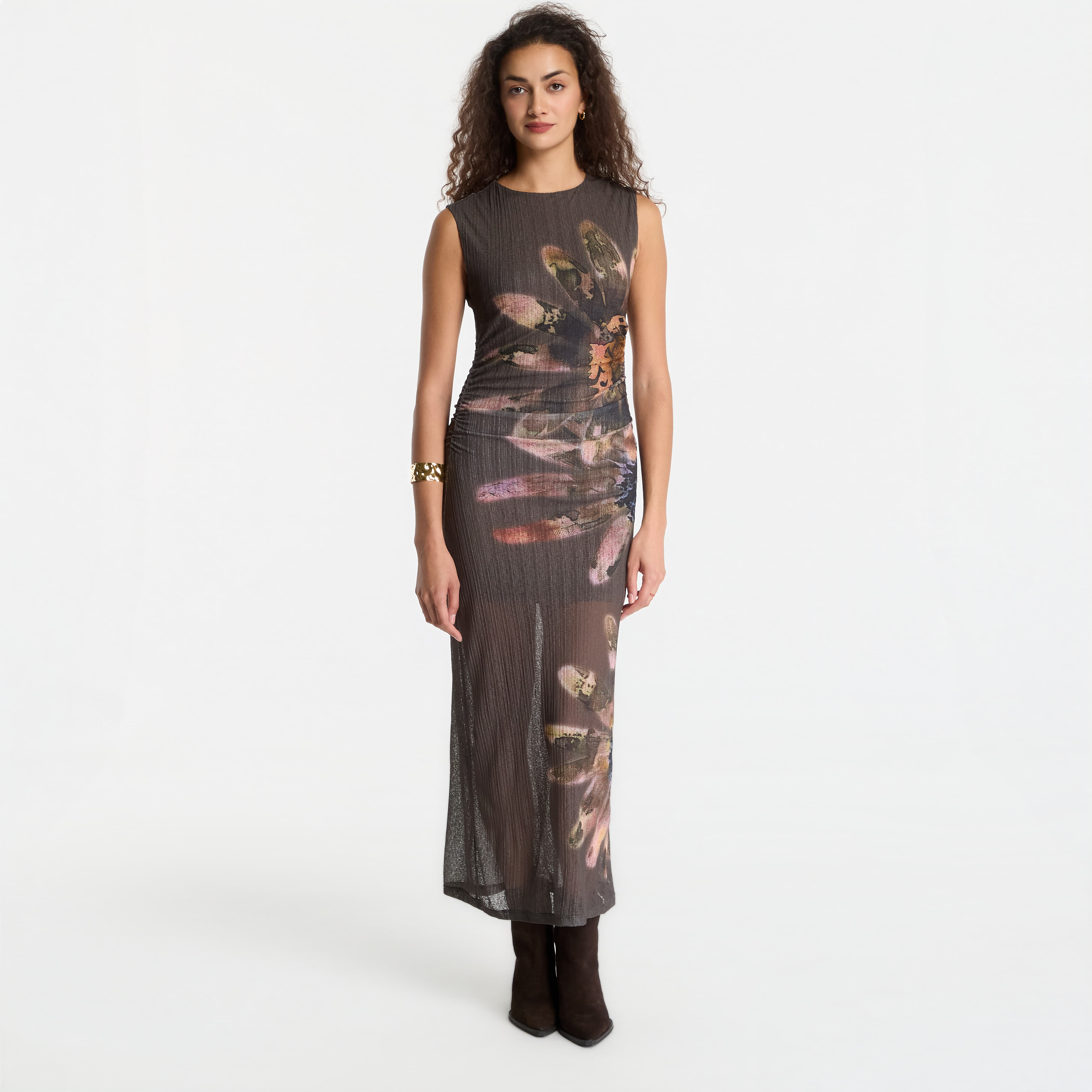 Облекло Desigual Munich Gris Oceano L