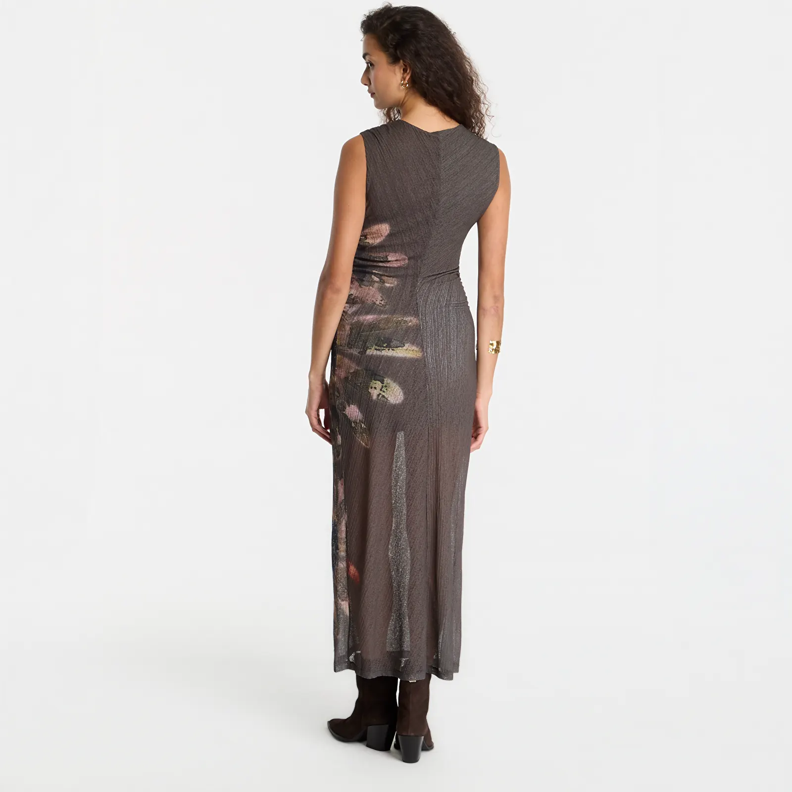 Сукні Desigual Munich Gris Oceano