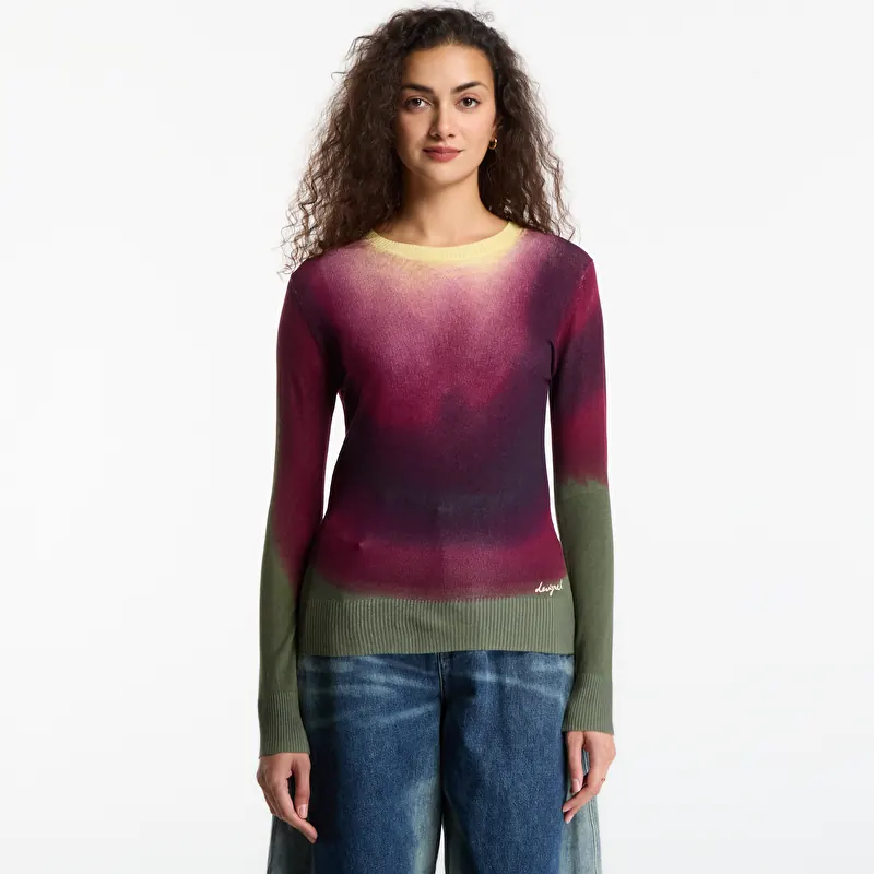 Светр Desigual Veget Eggplant