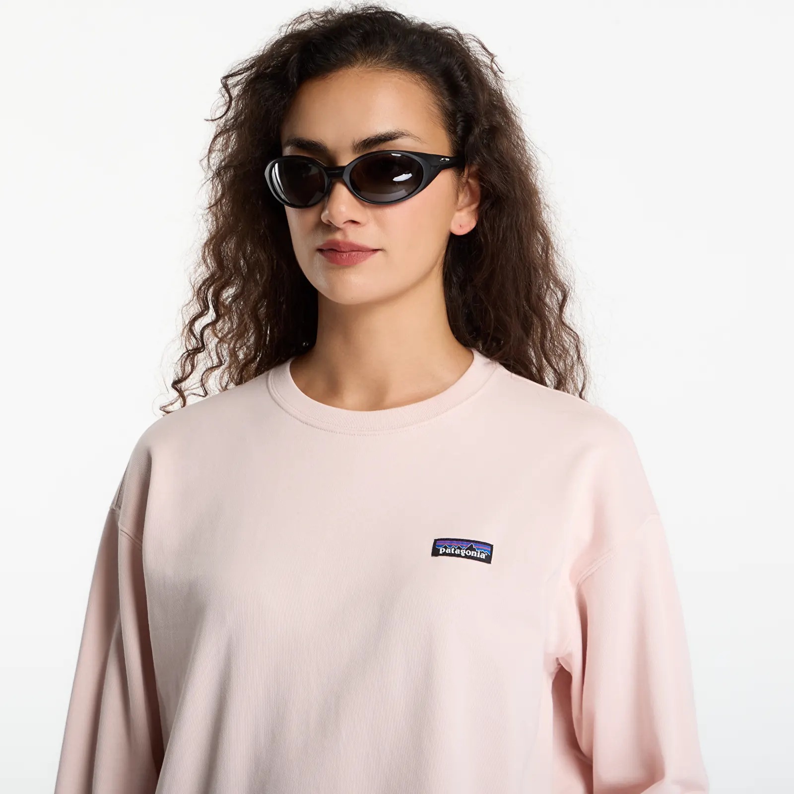 Sweatshirts Patagonia Daily Crew Pink Frost