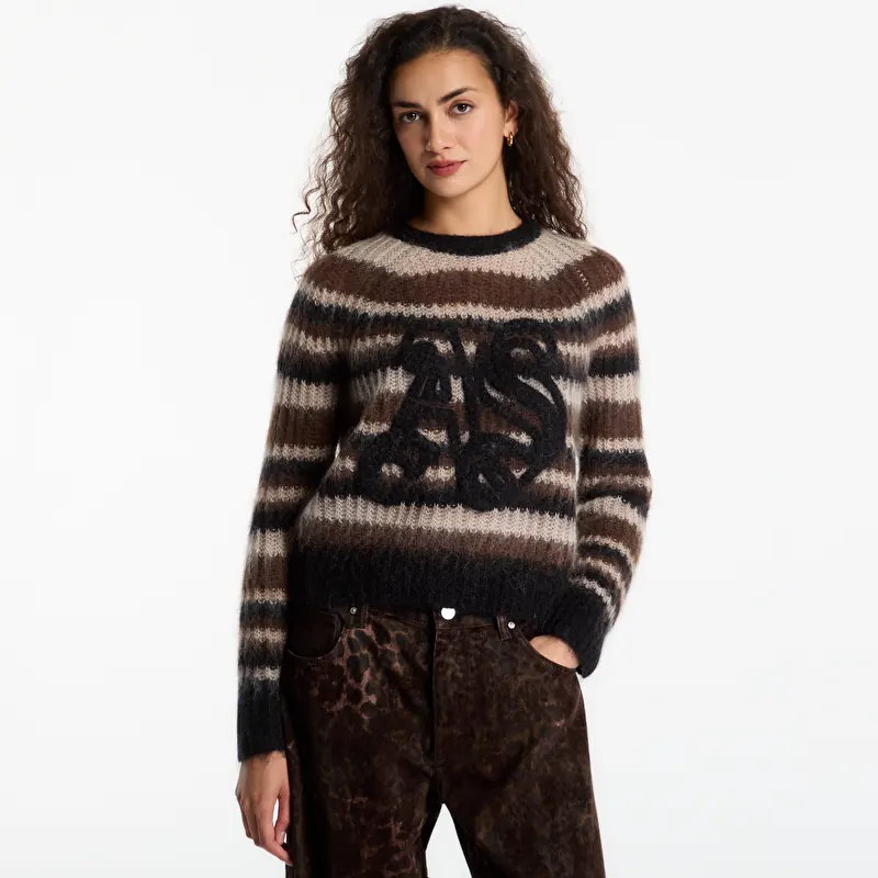 Sveter AllSaints Rega As Jumper Fawn Brown