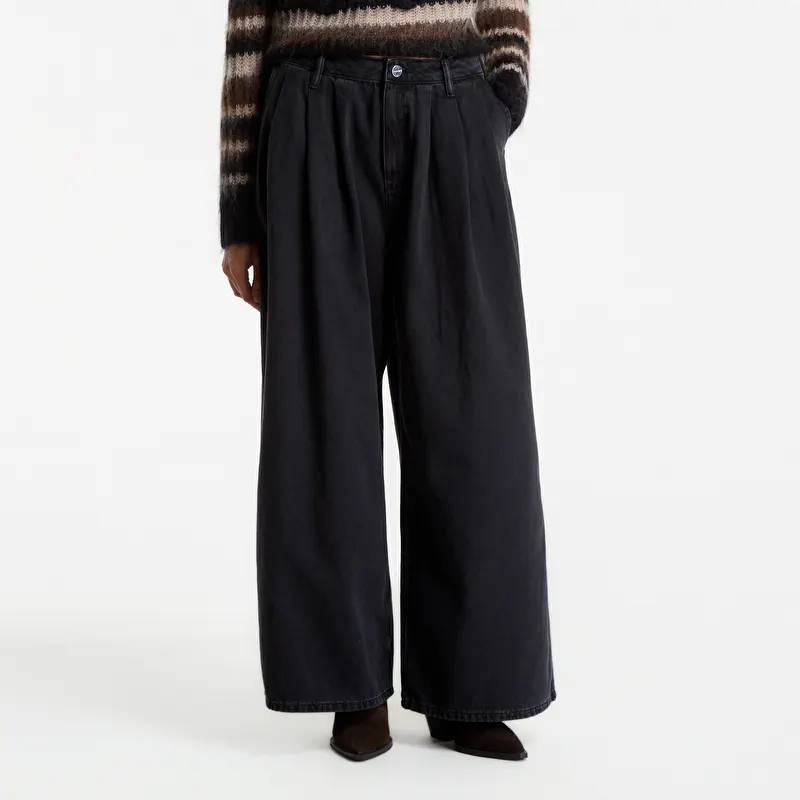 Jeans AllSaints Axis Pleat Jean Black