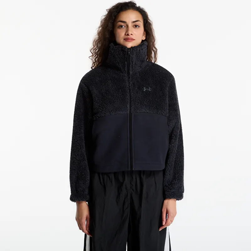 Sweatshirt Under Armour W Basecamp Fleece Fz Black