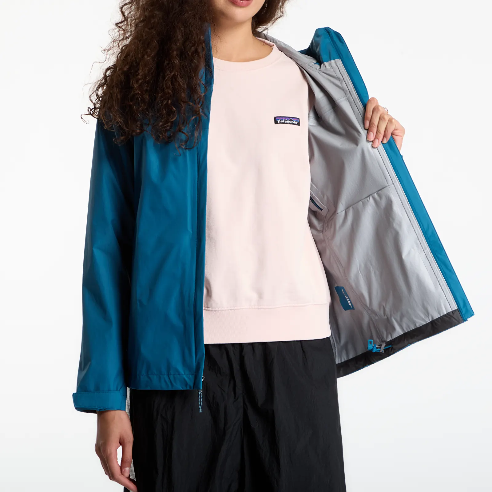 Jackets Patagonia W's Torrentshell 3L Rain Jacket Glacial Blue