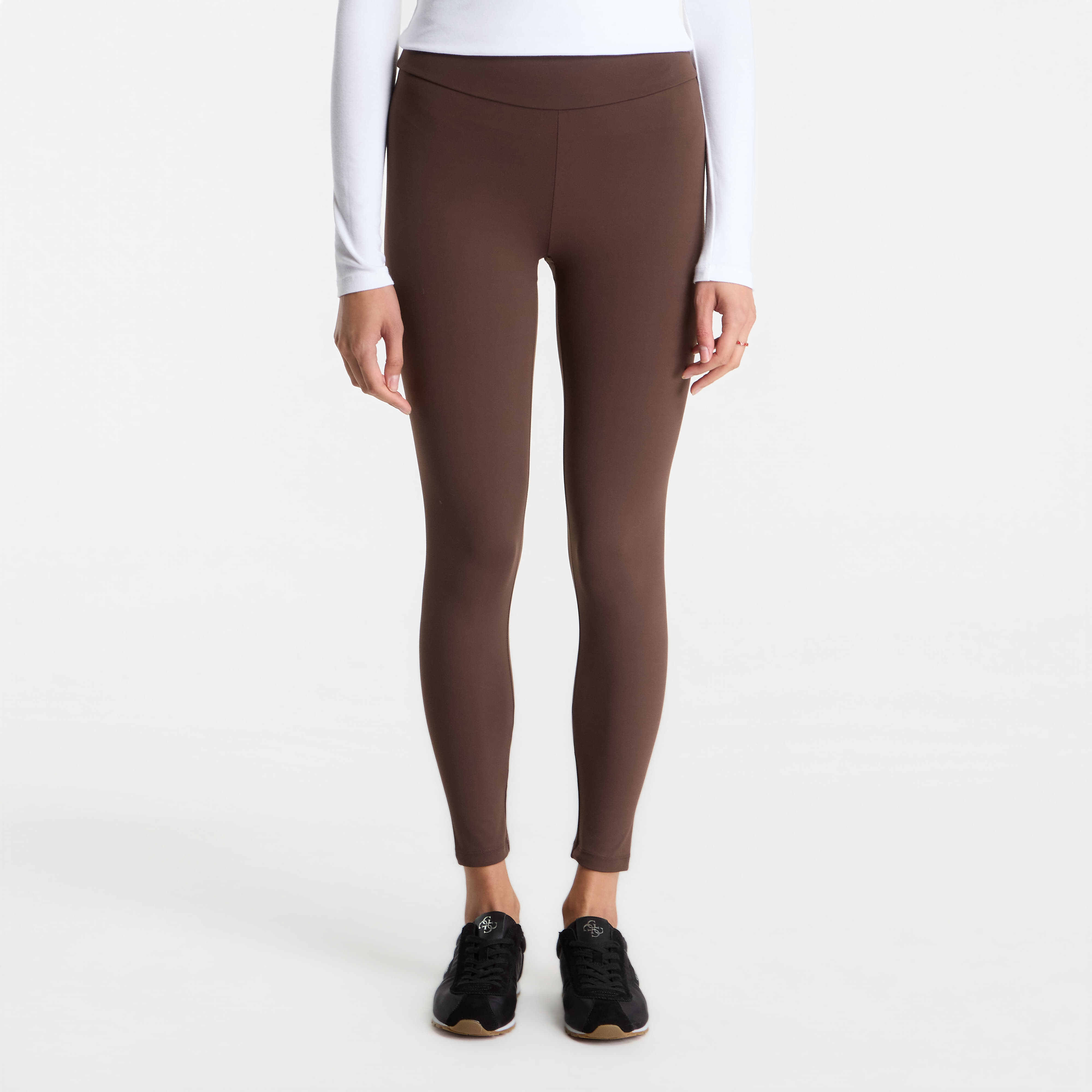Легени GUESS Grazia Sporty Legging Dark Coffee M