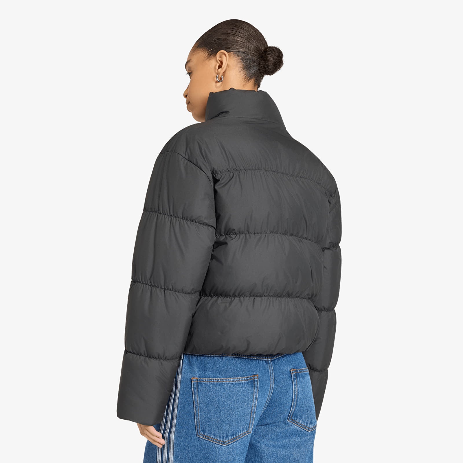 Dámské bundy adidas Short Padded Jacket Black