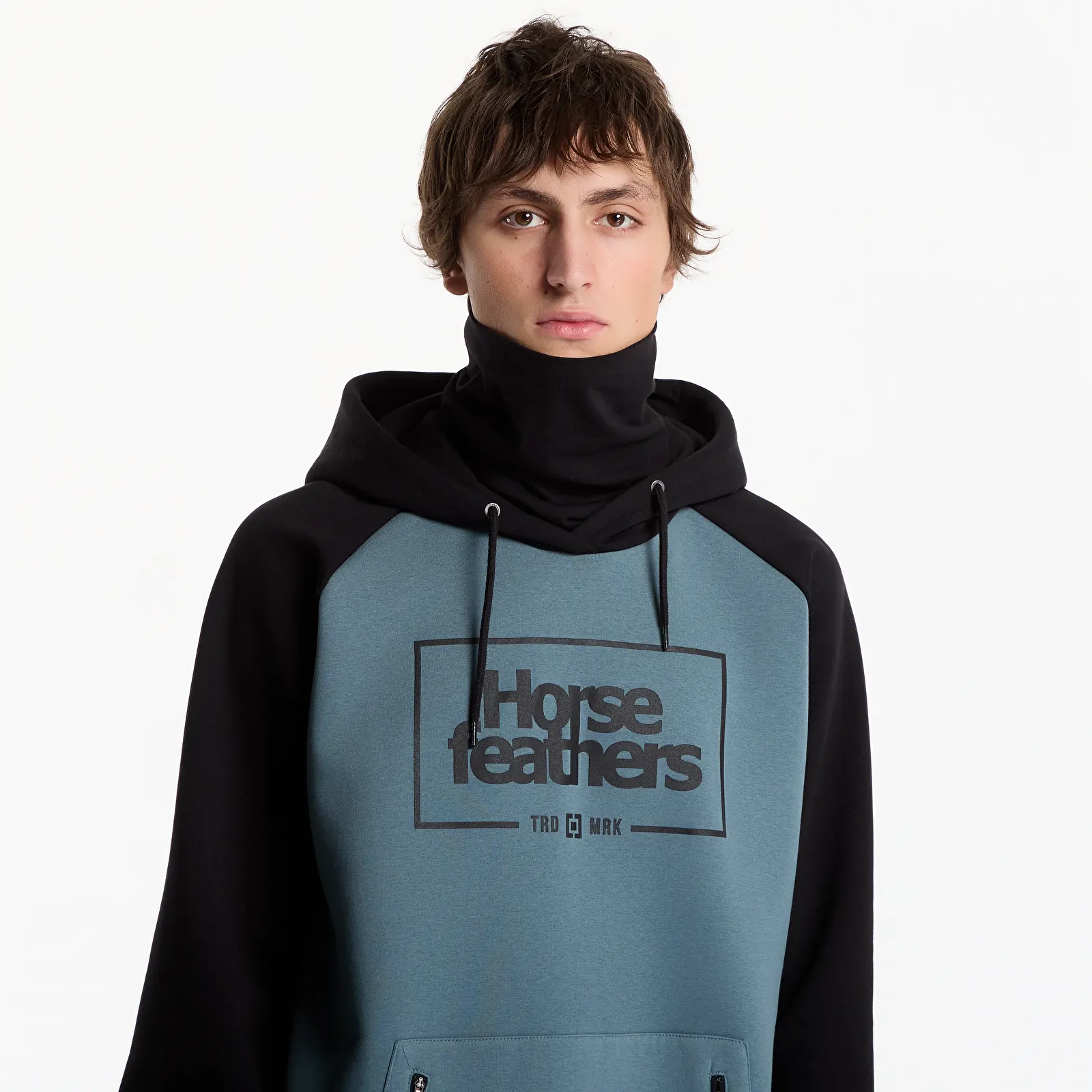 Pánske mikiny Horsefeathers Sherman Sweatshirt Storm