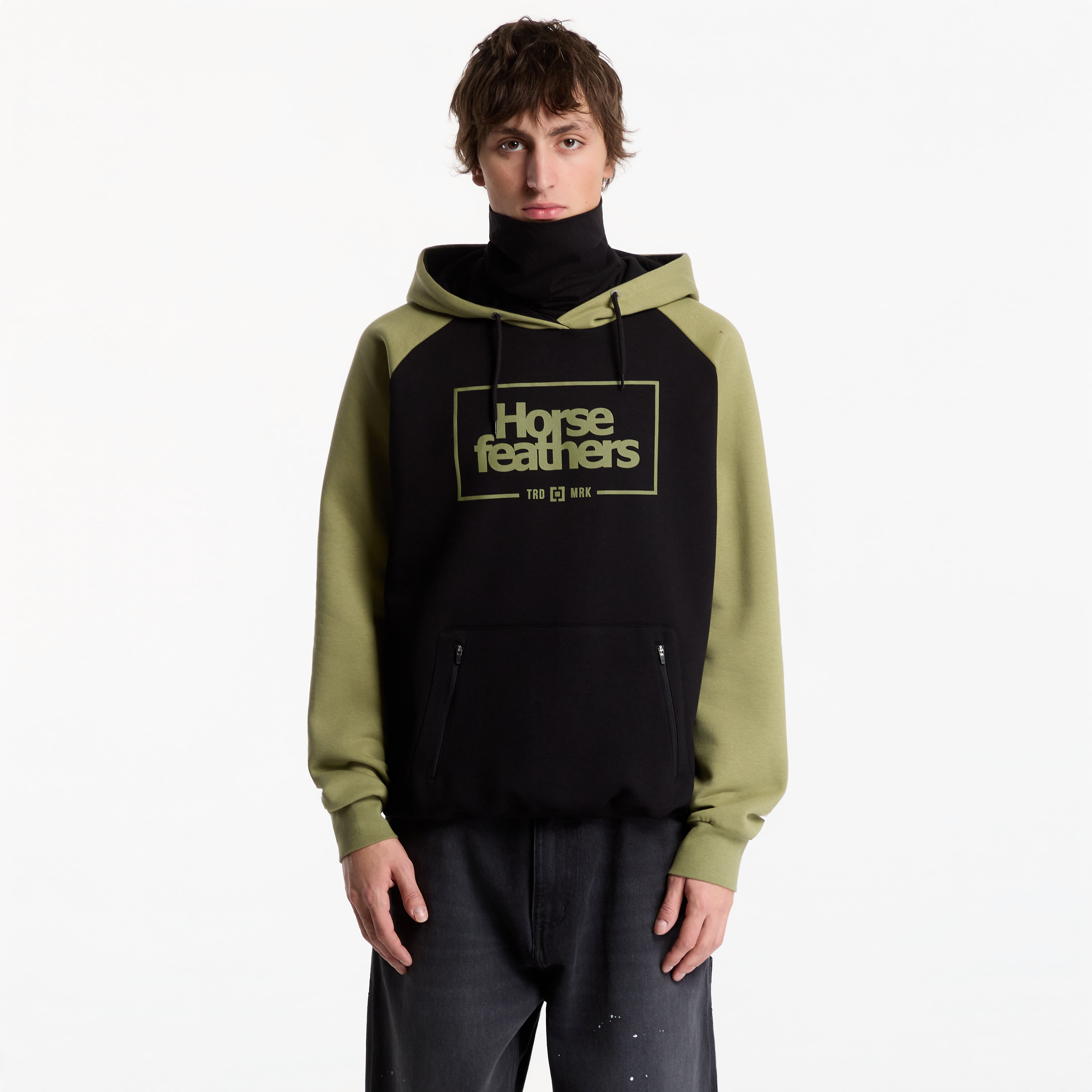 Суитшърт Horsefeathers Sherman Sweatshirt Sage M