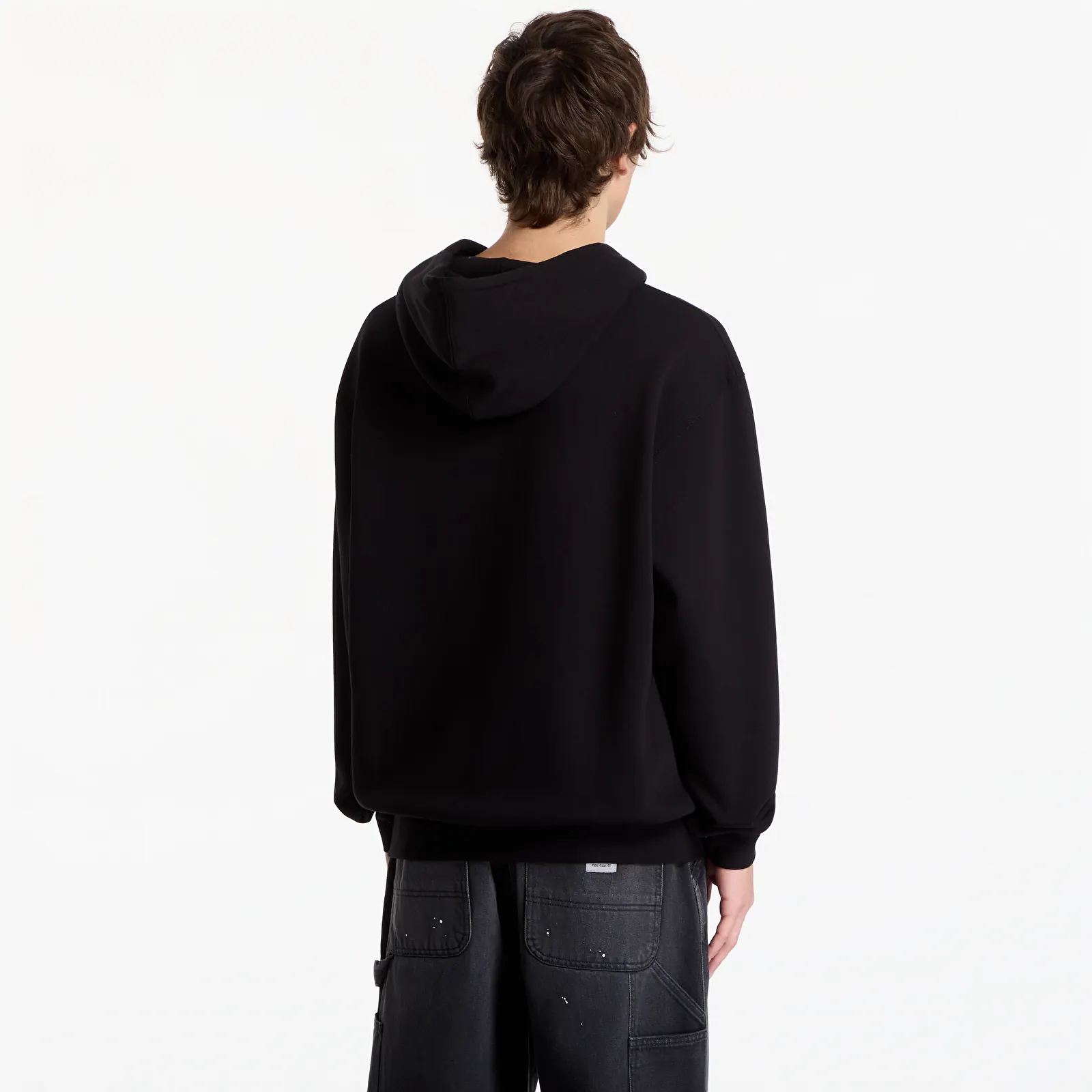 Felpe con cappuccio uomo Horsefeathers Fair Sweatshirt Black