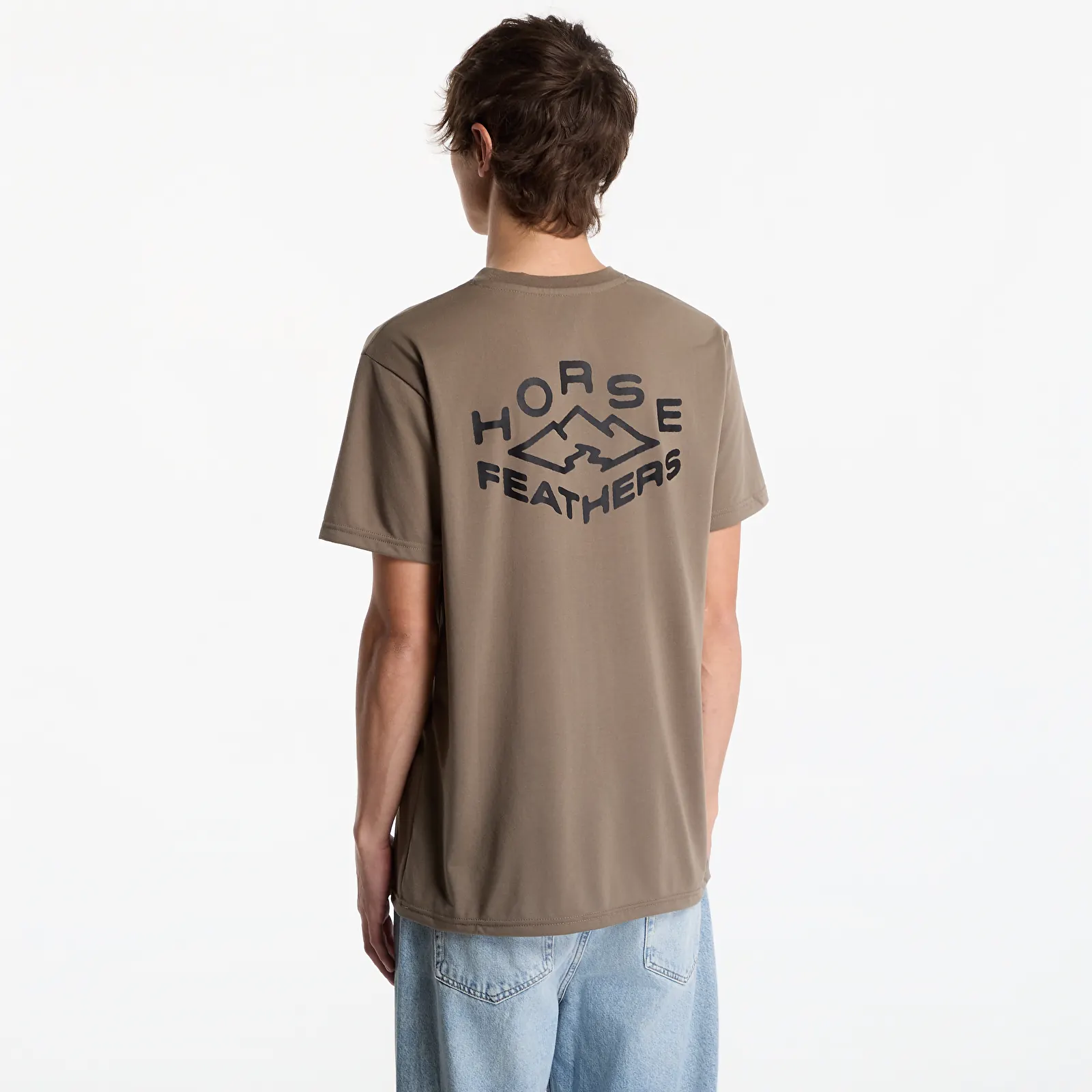 Meeste T-särgid Horsefeathers Shank T-Shirt Fossil