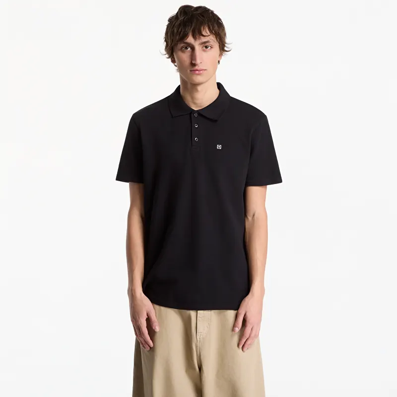 Póló Horsefeathers Pano Polo T-Shirt Black