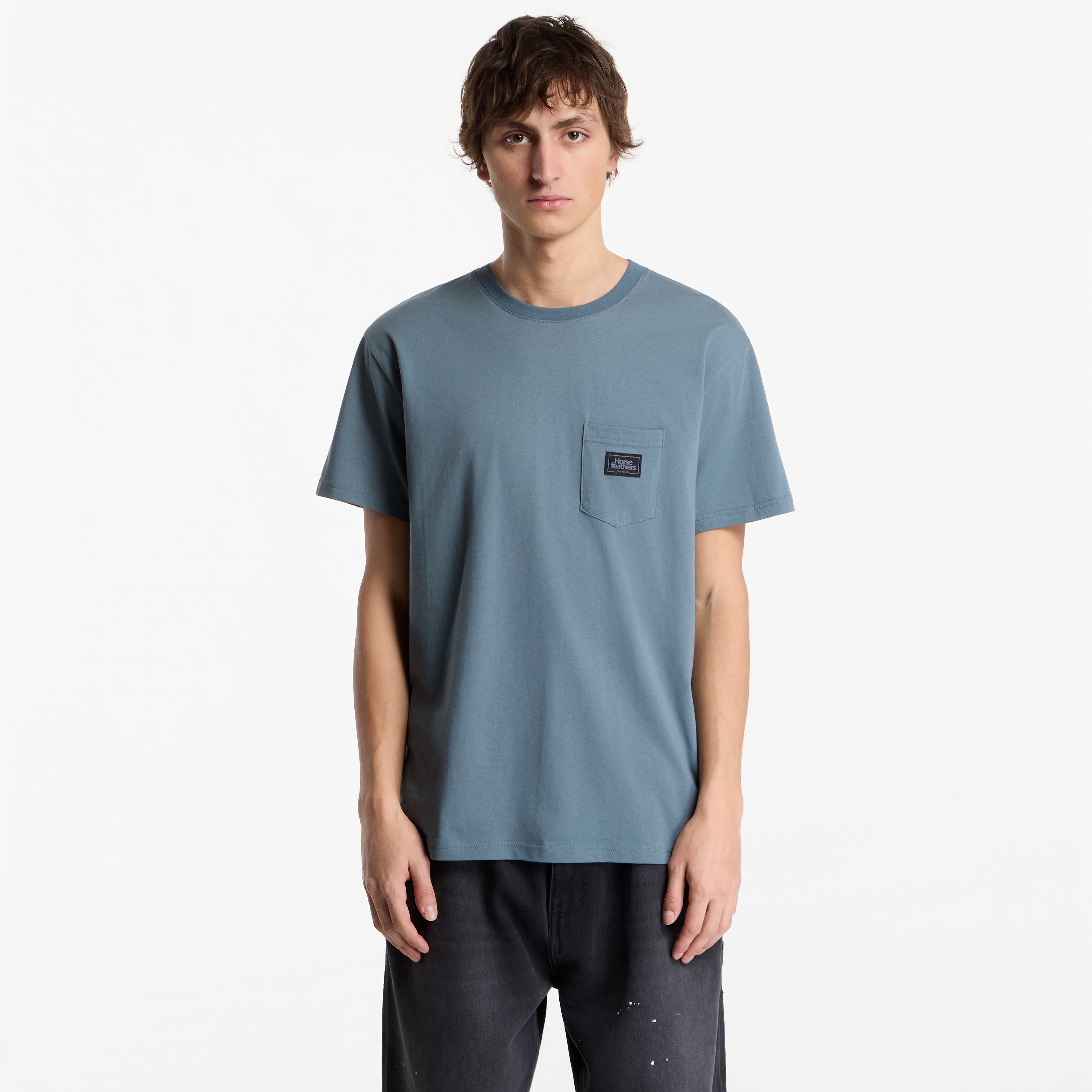 Тениска Horsefeathers Alpha T-Shirt Storm M