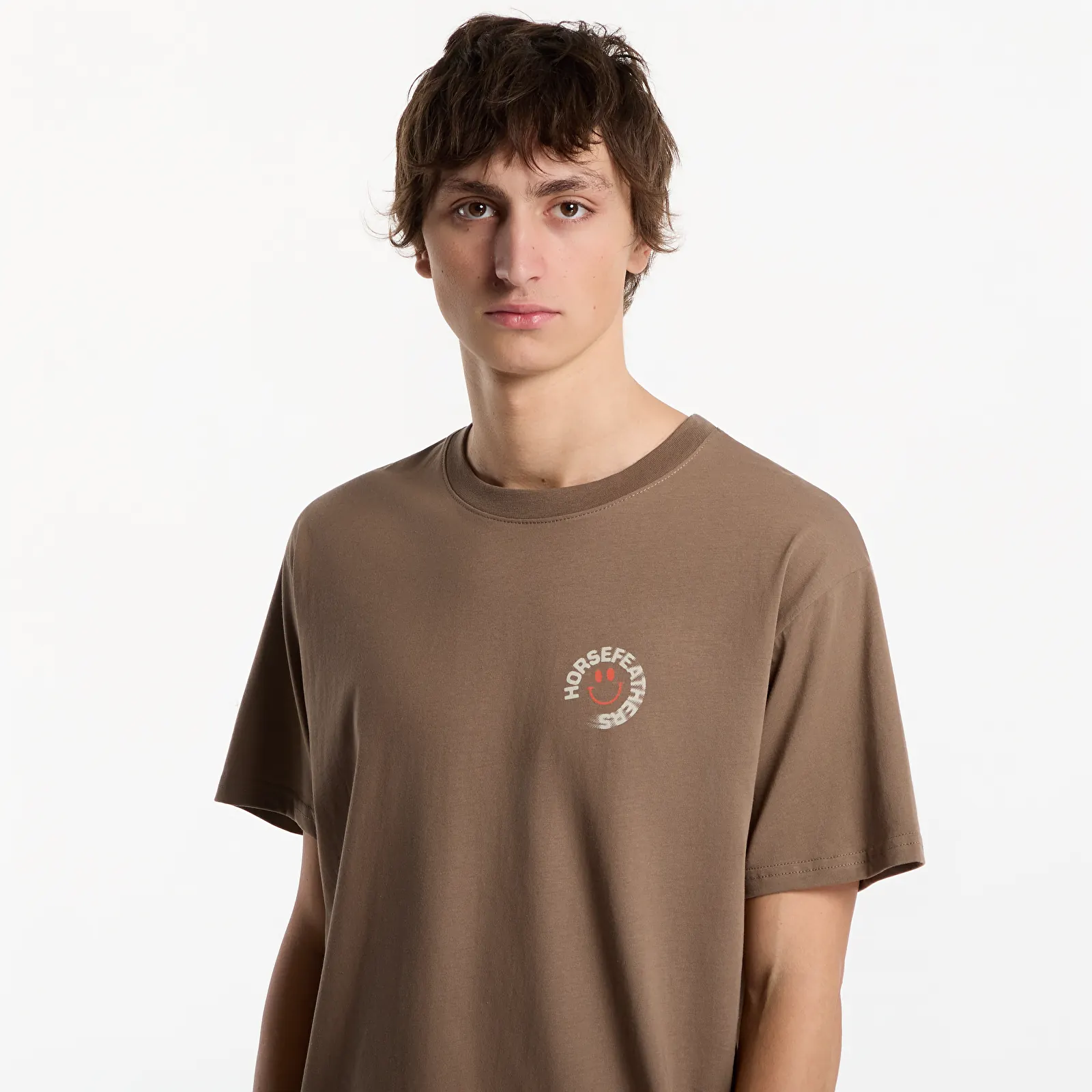 Мужские футболки Horsefeathers Mocker T-Shirt Fossil