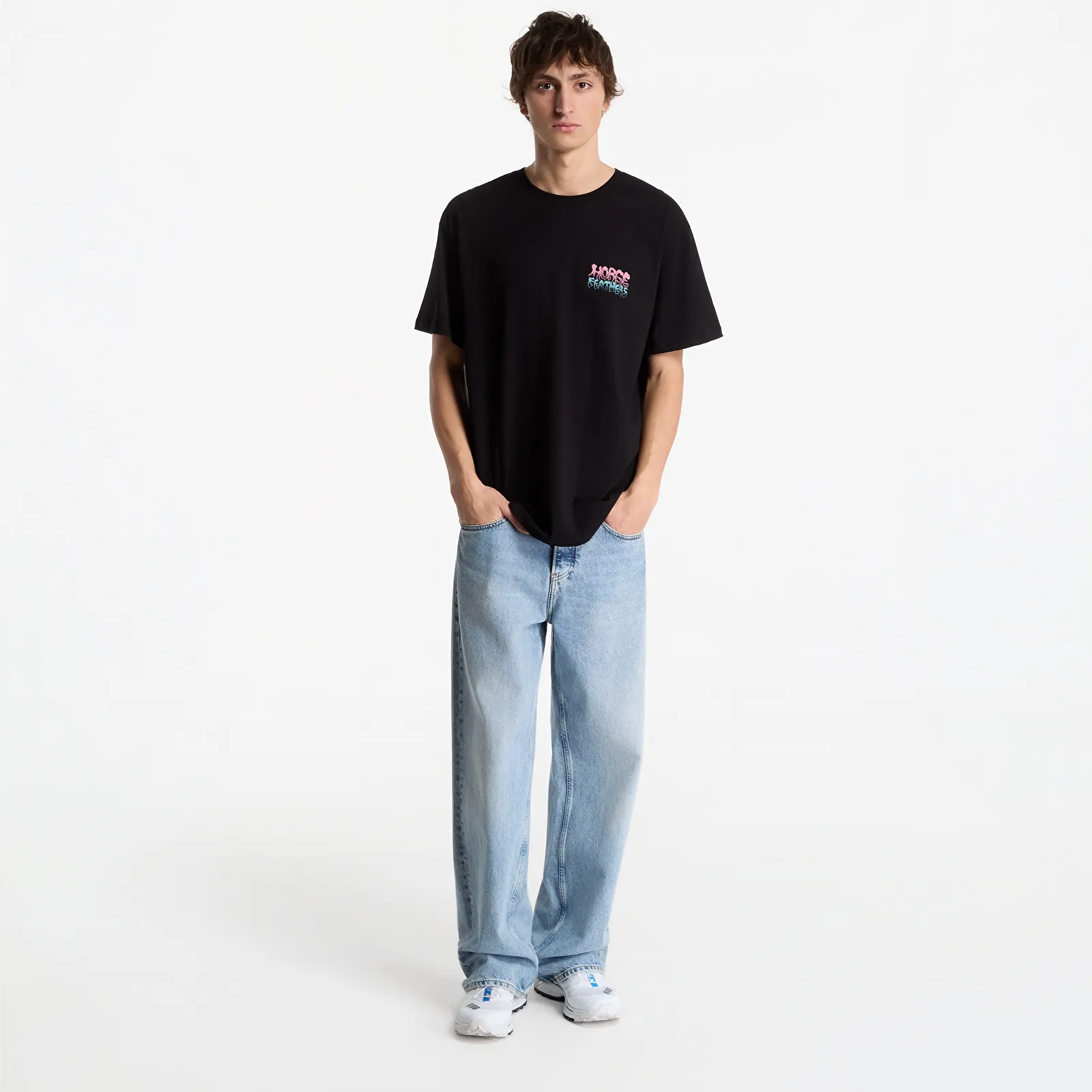 Meeste T-särgid Horsefeathers Legends T-Shirt Black