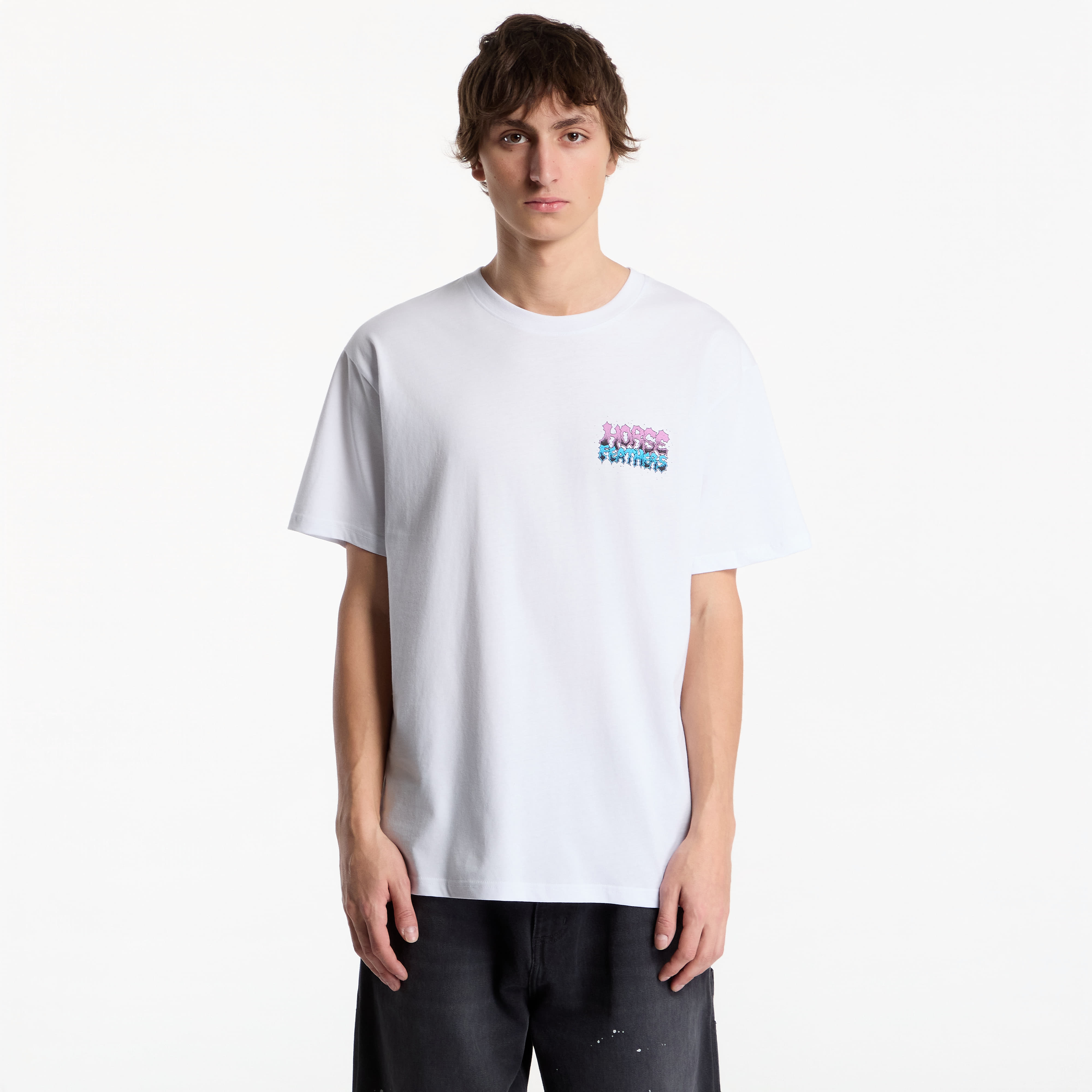 Тениска Horsefeathers Legends T-Shirt White XL
