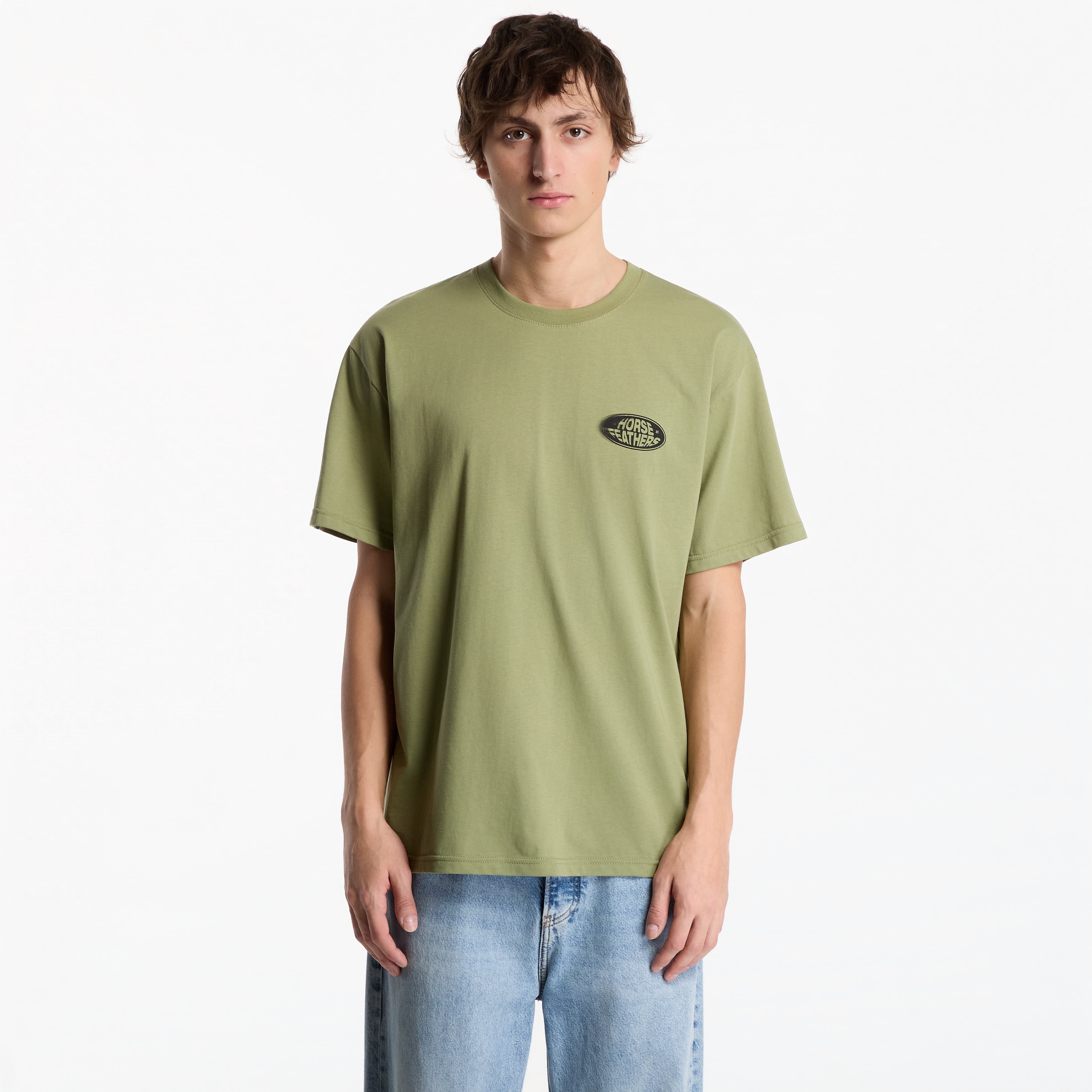 Тениска Horsefeathers Junky T-Shirt Sage XL