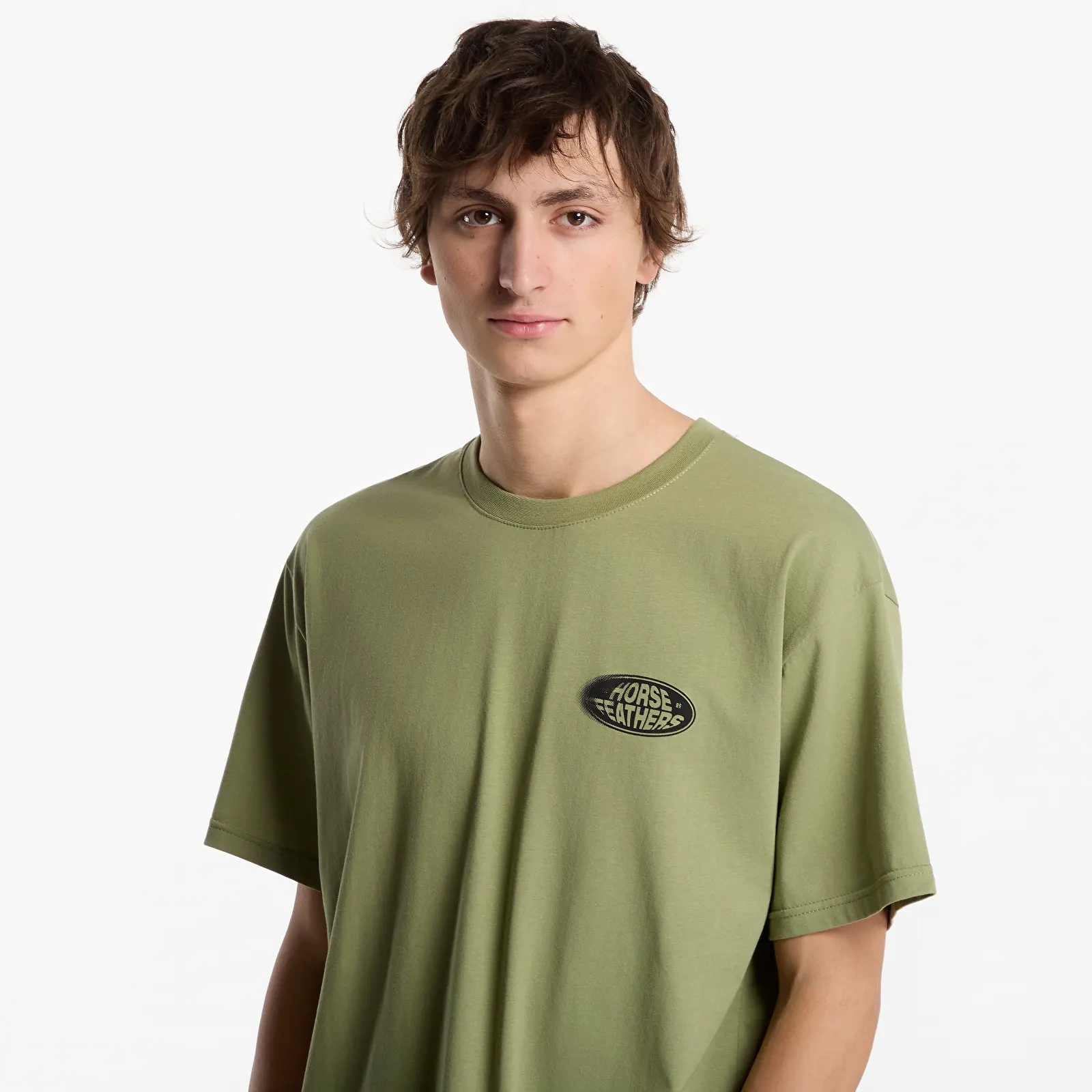 Meeste T-särgid Horsefeathers Junky T-Shirt Sage