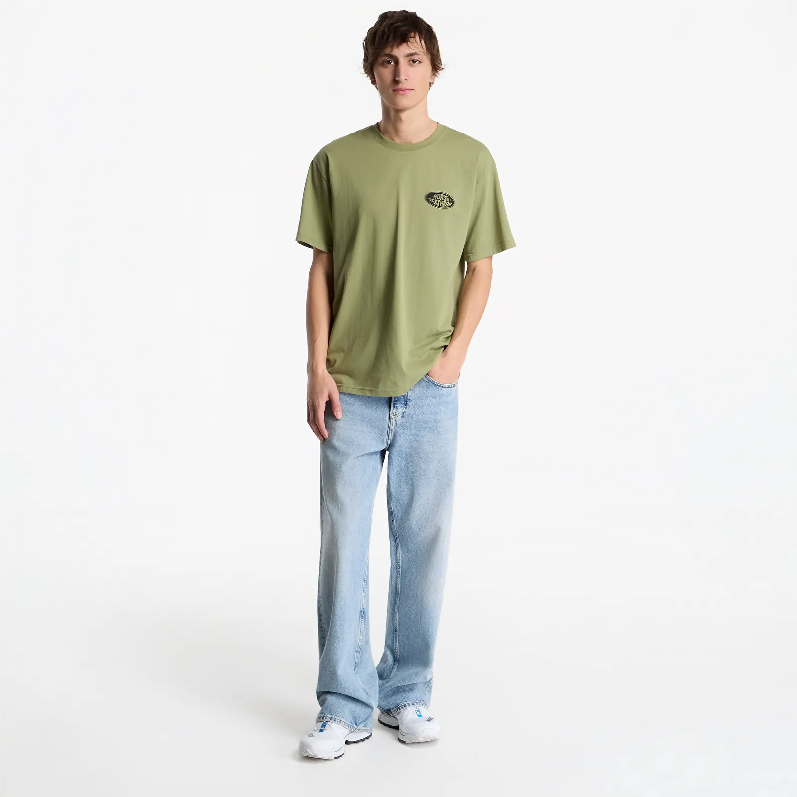 Meeste T-särgid Horsefeathers Junky T-Shirt Sage