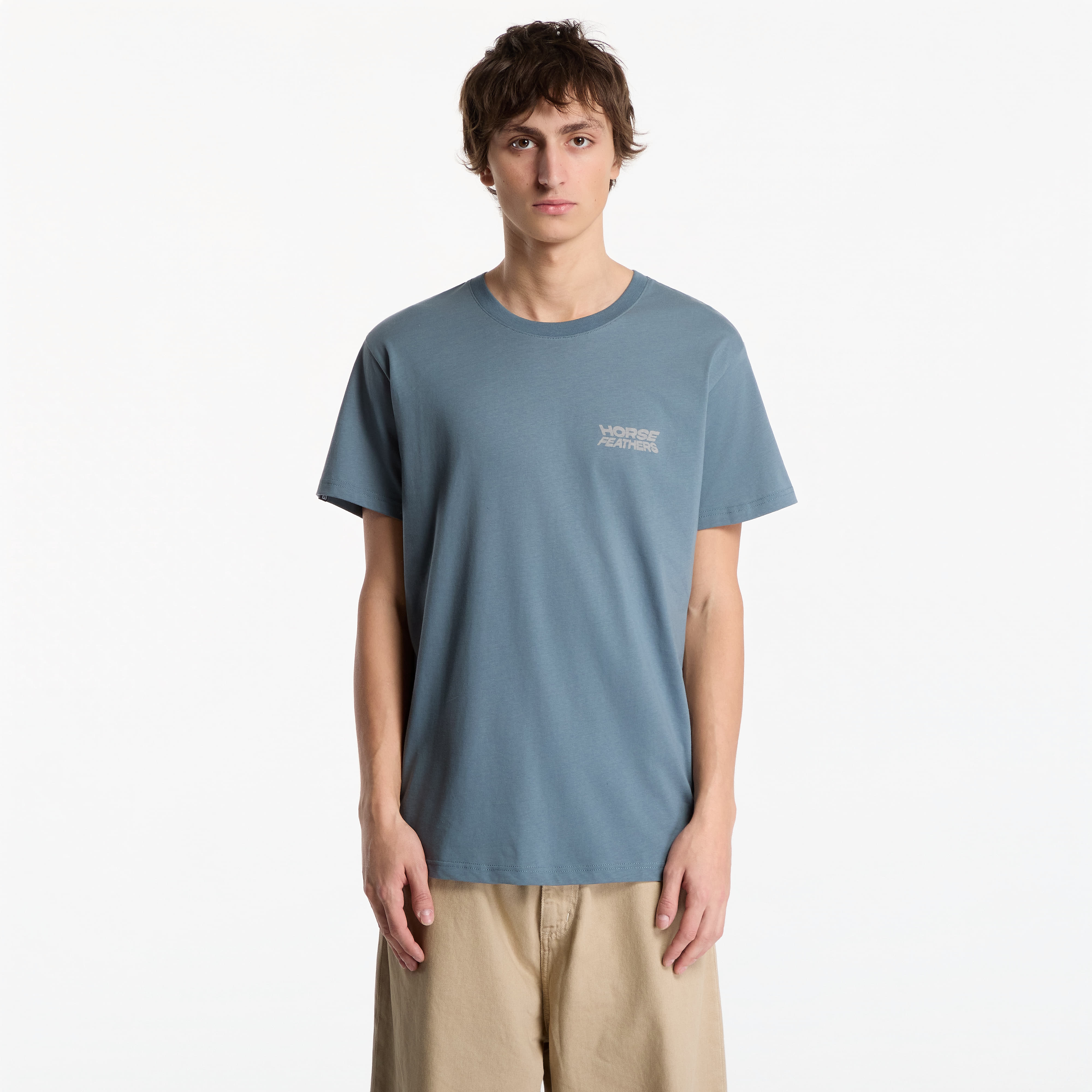Тениска Horsefeathers Carmy T-Shirt Storm M