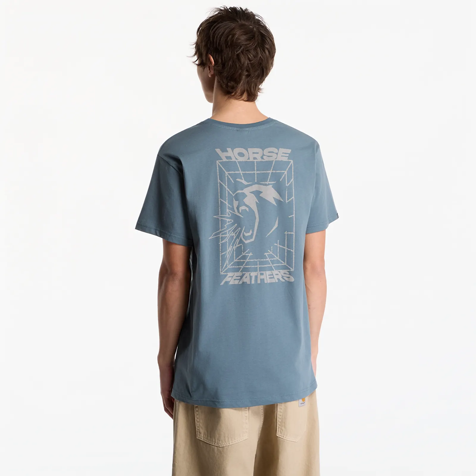 Férfi pólok Horsefeathers Carmy T-Shirt Storm
