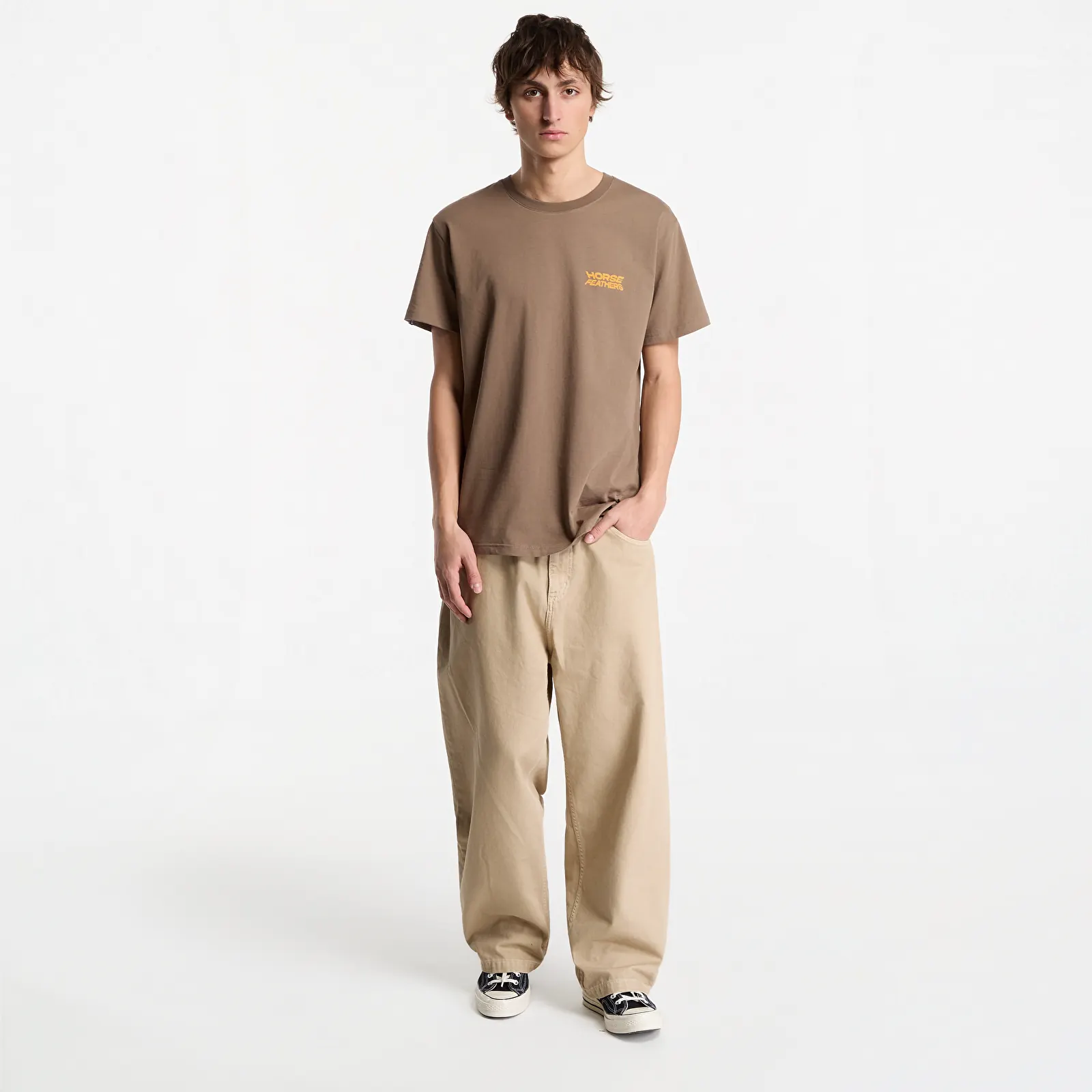 Мъжки тениски Horsefeathers Carmy T-Shirt Fossil