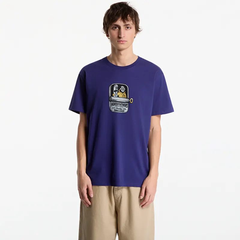 T-särk Horsefeathers Canned T-Shirt Royal Blue