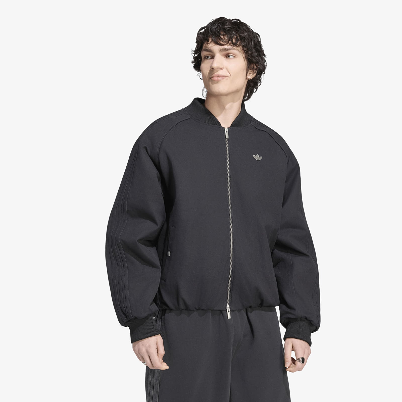 Vestes pour hommes adidas SST TT Canvas Jacket Black