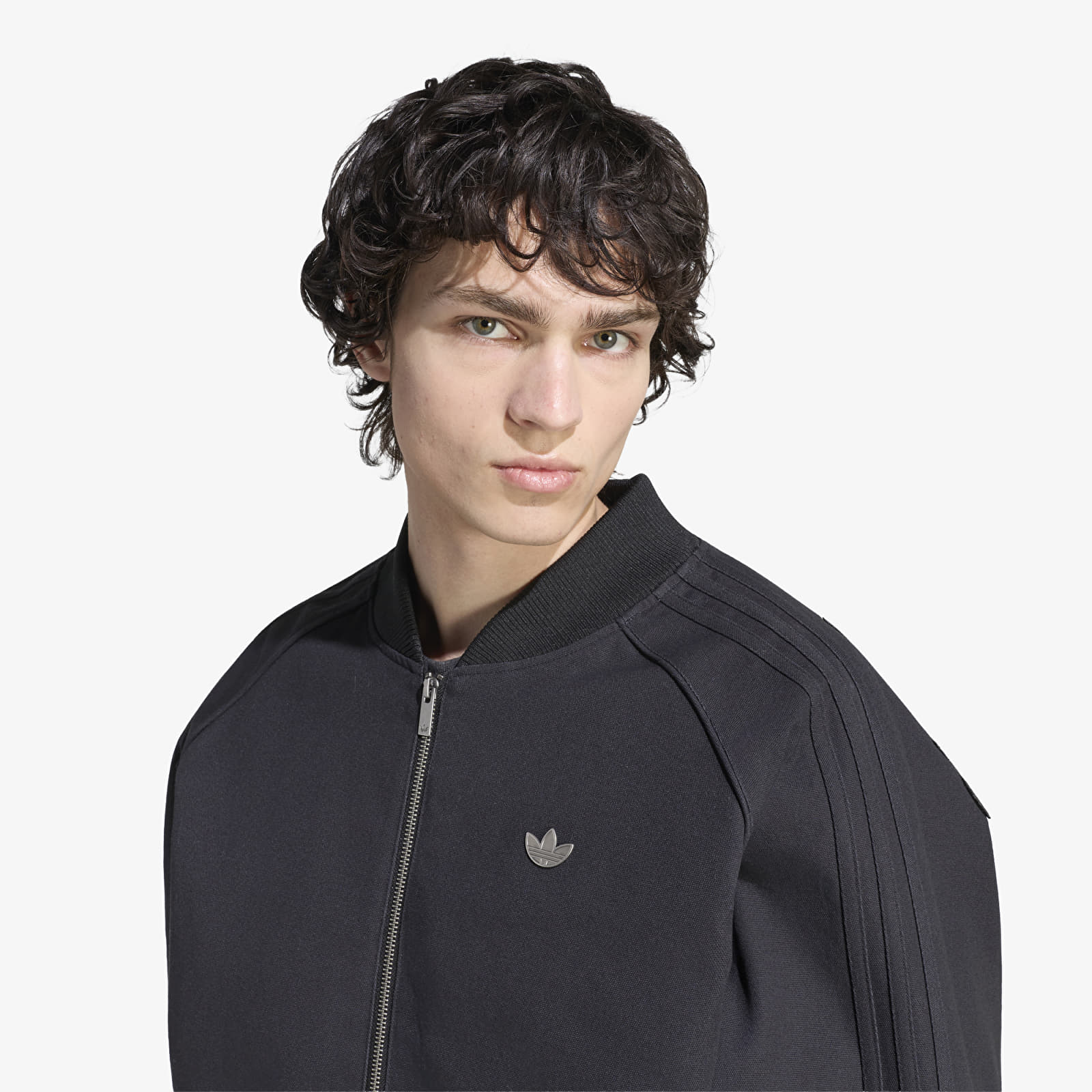 Vestes pour hommes adidas SST TT Canvas Jacket Black