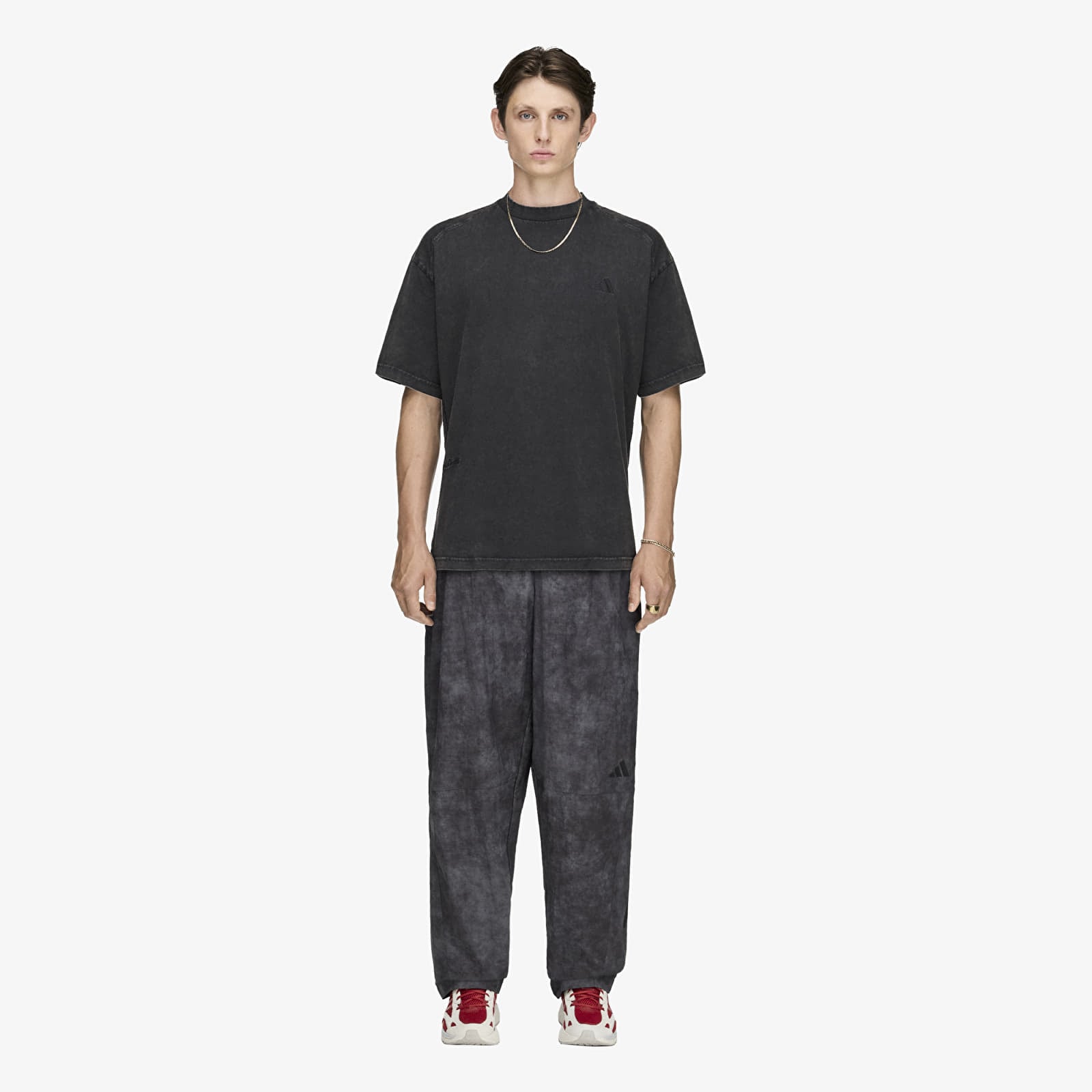 Dresy męskie adidas x Tyrrell Winston Z.N.E. Trackpant Grey Five/ Utility Black