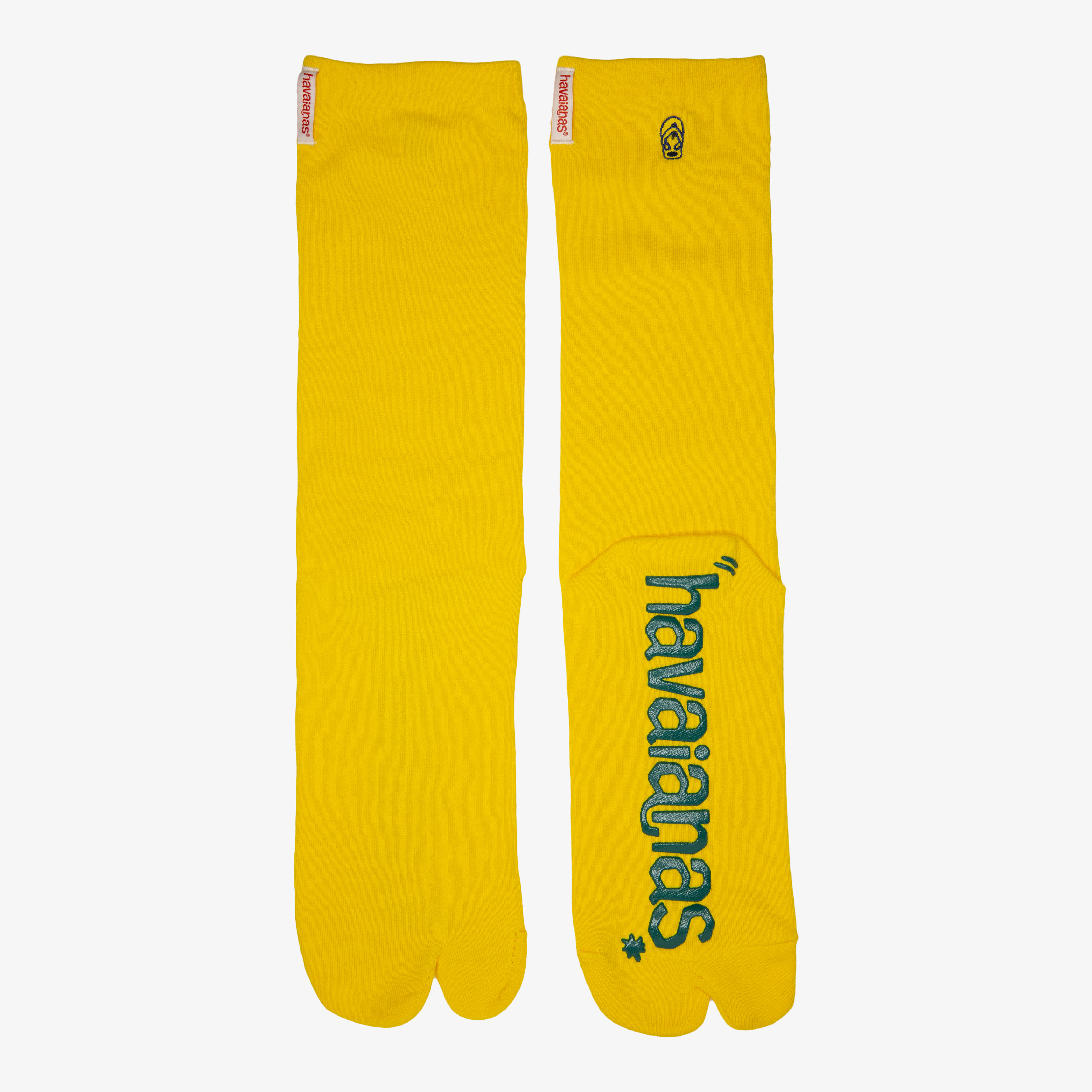 Havaianas Tabi Logo Socks Pop Yellow Universal