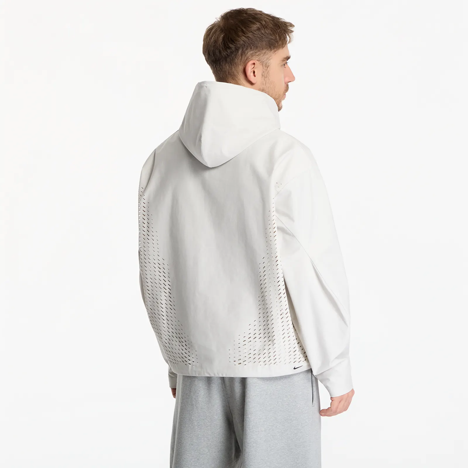 Hoodies and sweatshirts  Nike Tech Men's Dri-FIT Shori Knit Pullover Hoodie Light Bone/ Black