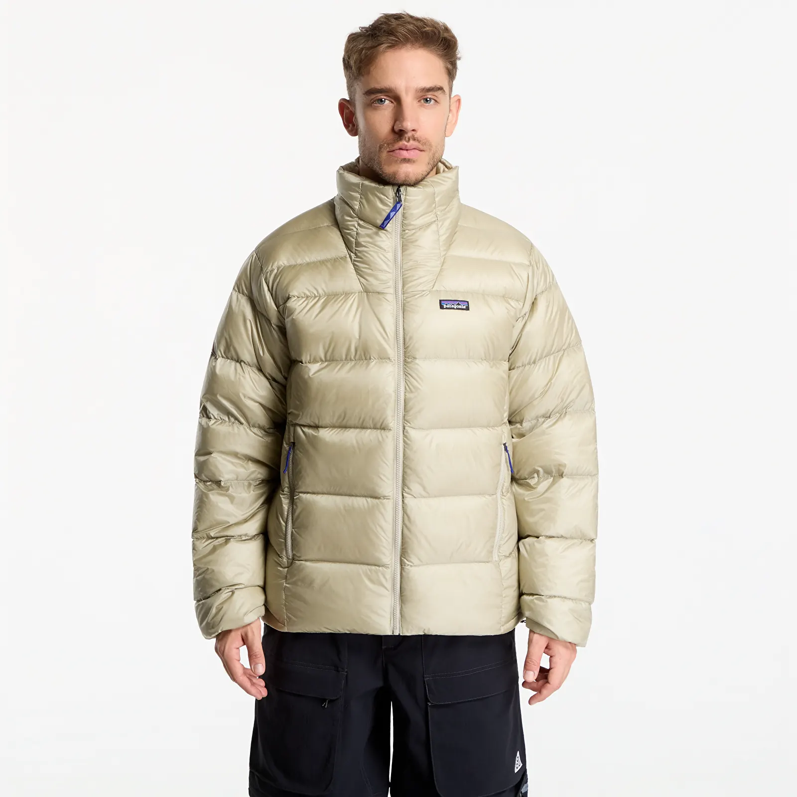 Μπουφάν Patagonia M's Fitz Roy Down Jacket Weathered Stone