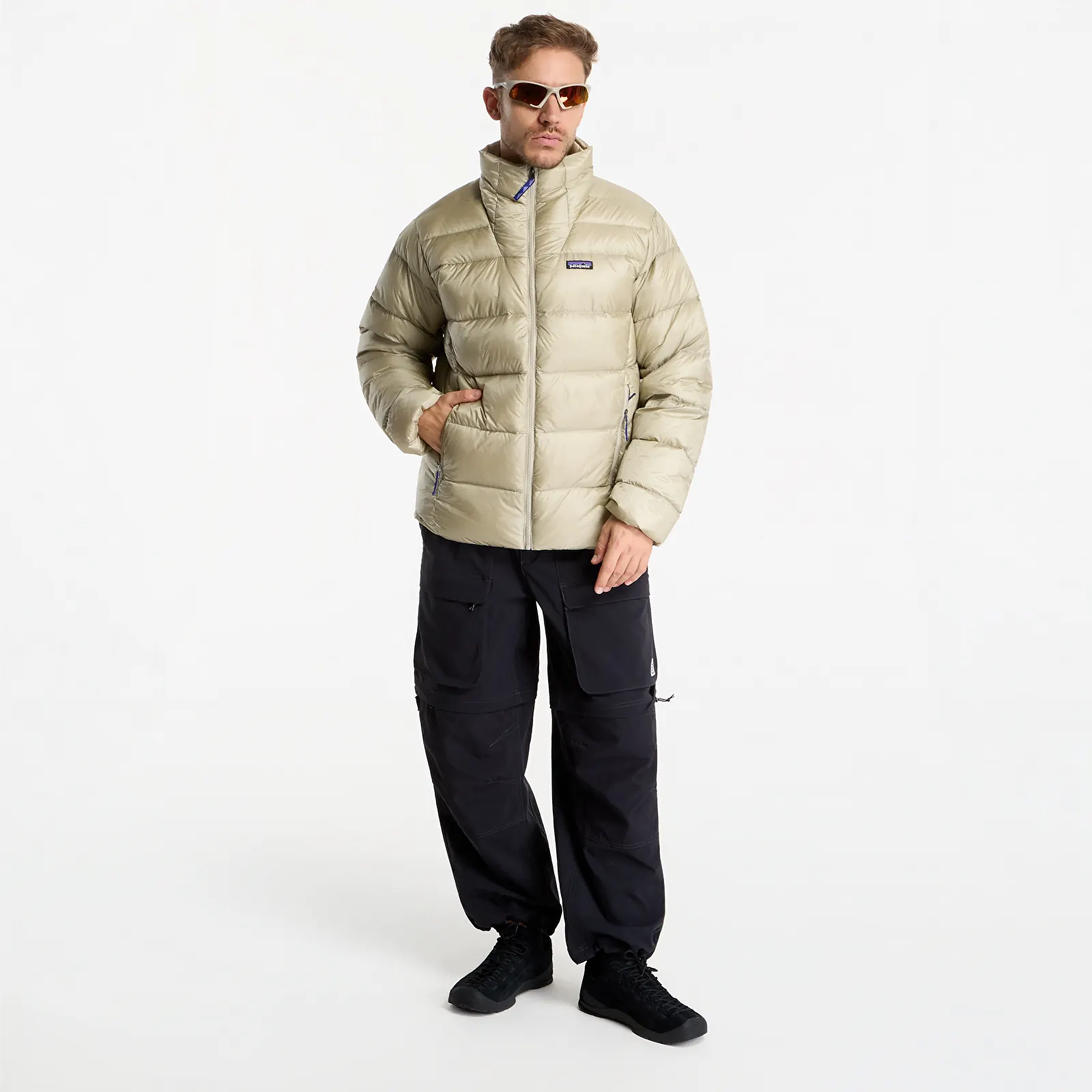 Μπουφάν Patagonia M's Fitz Roy Down Jacket Weathered Stone