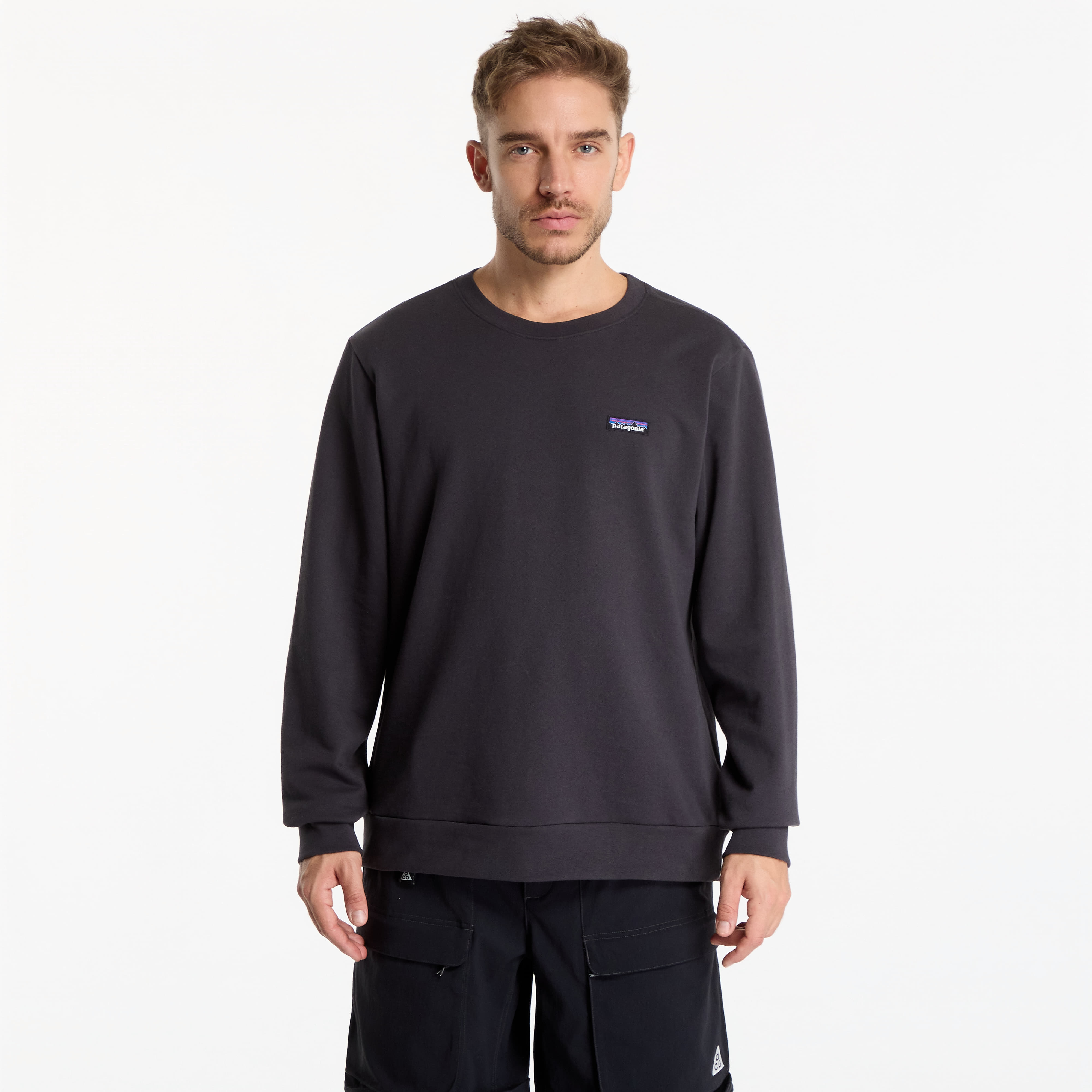 Суитшърт Patagonia Daily Crew Ink Black S