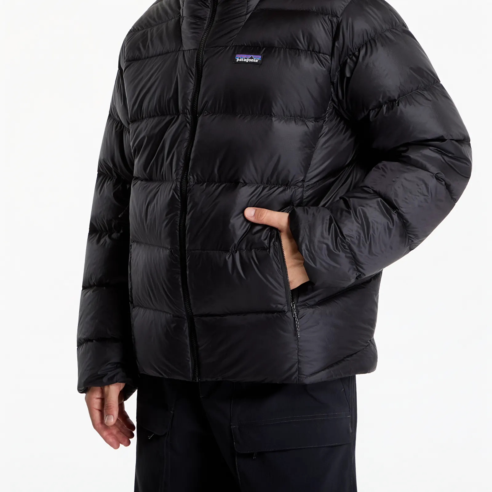 Giacche Patagonia M's Fitz Roy Down Jacket Black
